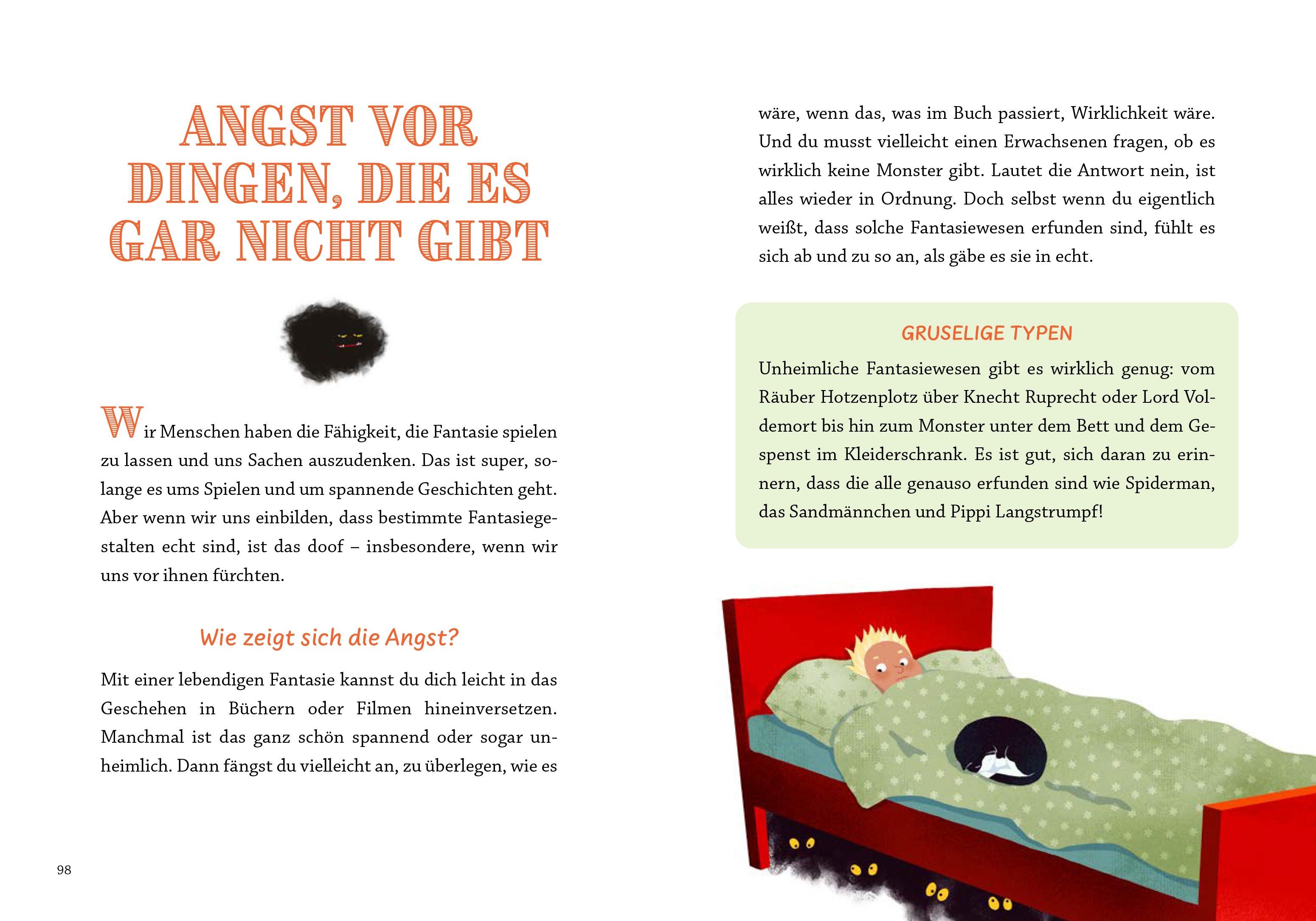 Beispielinhalt (Bild) Ängste hat doch jeder! - Wie du sie mit Mut überwinden kannst