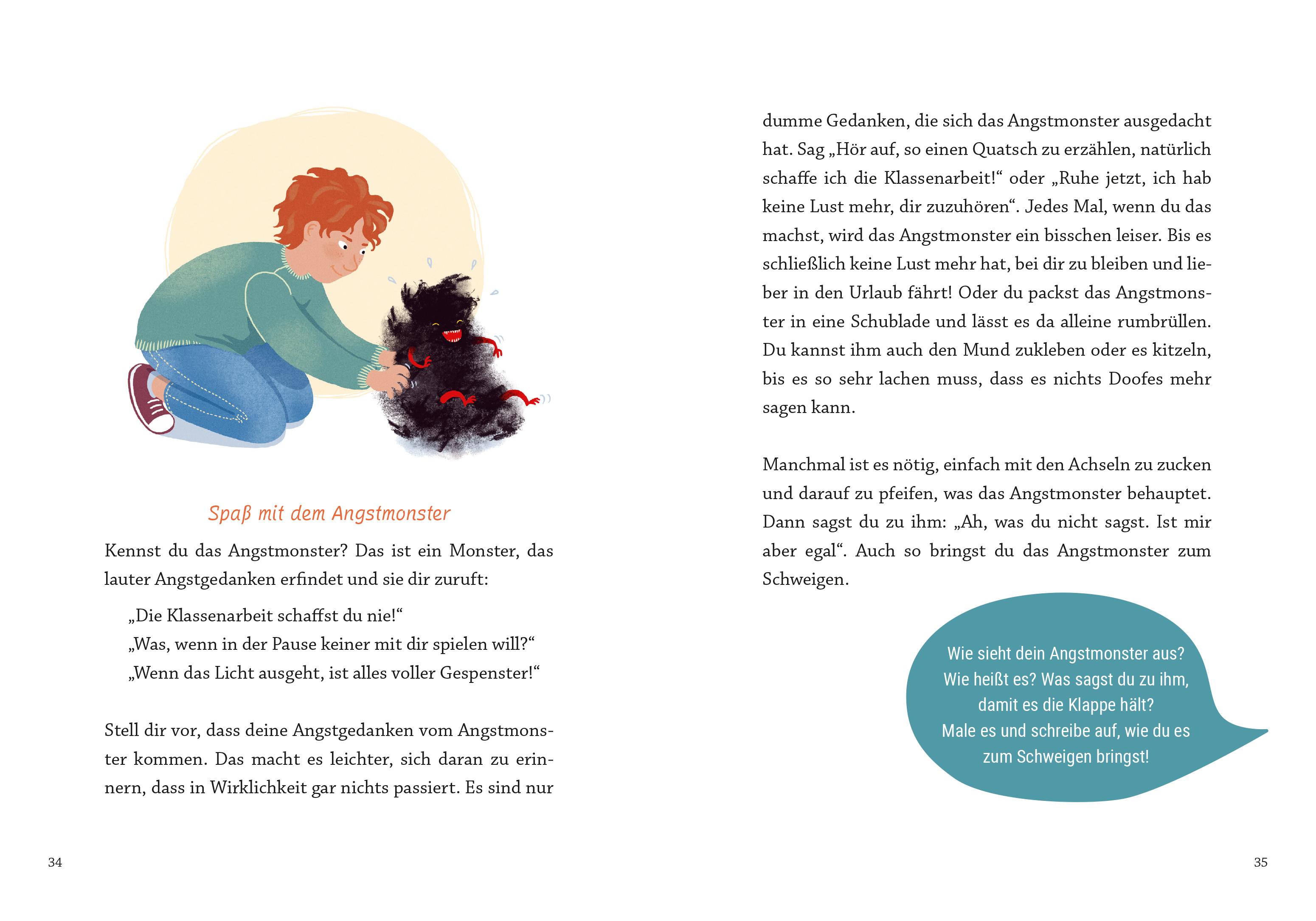 Beispielinhalt (Bild) Ängste hat doch jeder! - Wie du sie mit Mut überwinden kannst