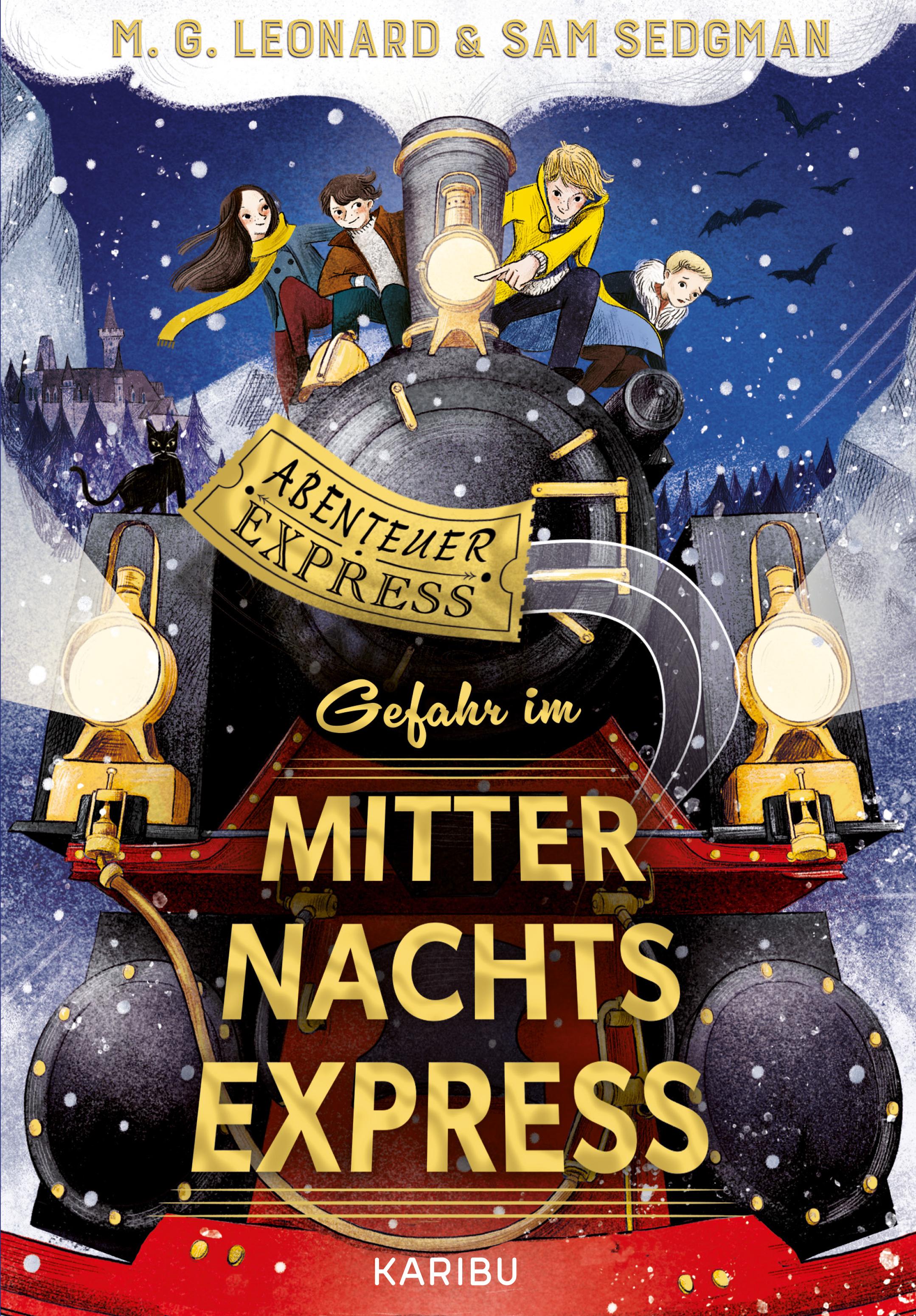 Vorderes Coverbild Abenteuer-Express (Band 4) - Gefahr im Mitternachtsexpress