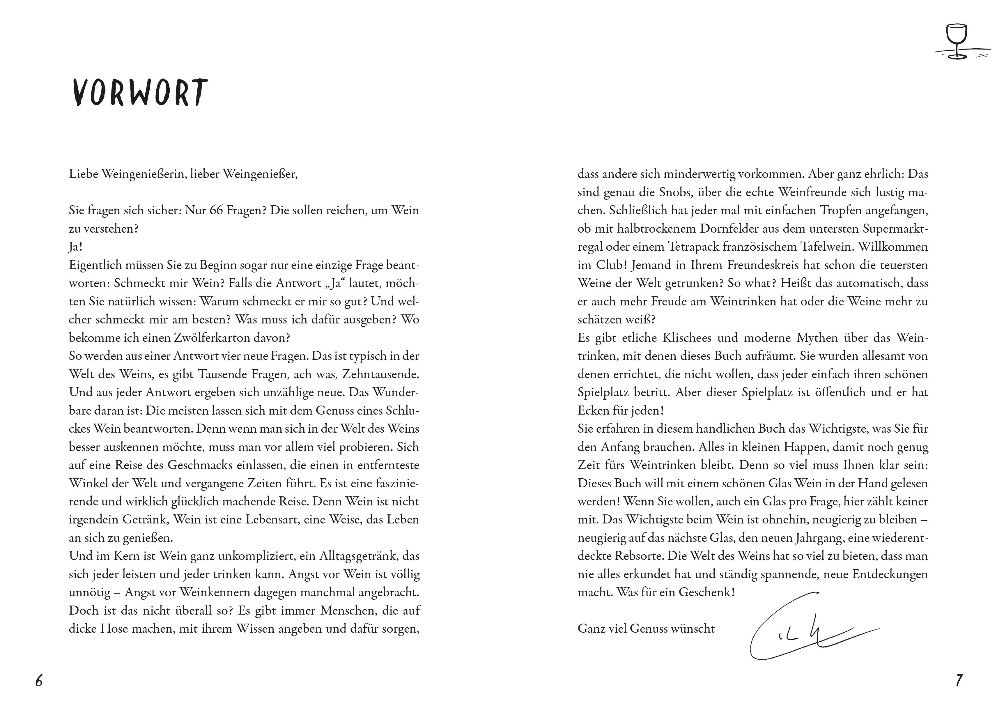 Beispielinhalt (Bild) Simply Wine