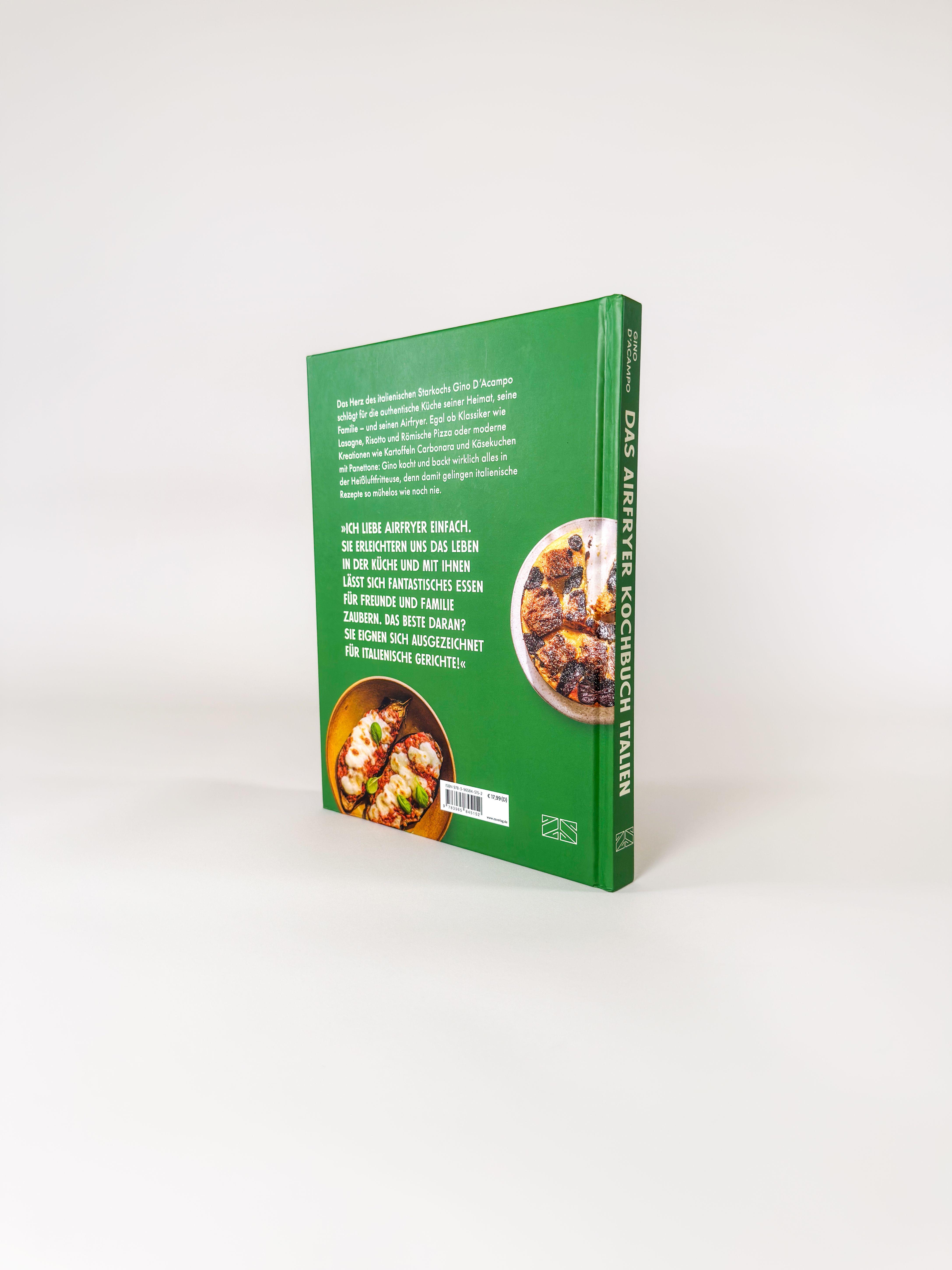 Beispielinhalt (Bild) Das Airfryer Kochbuch Italien