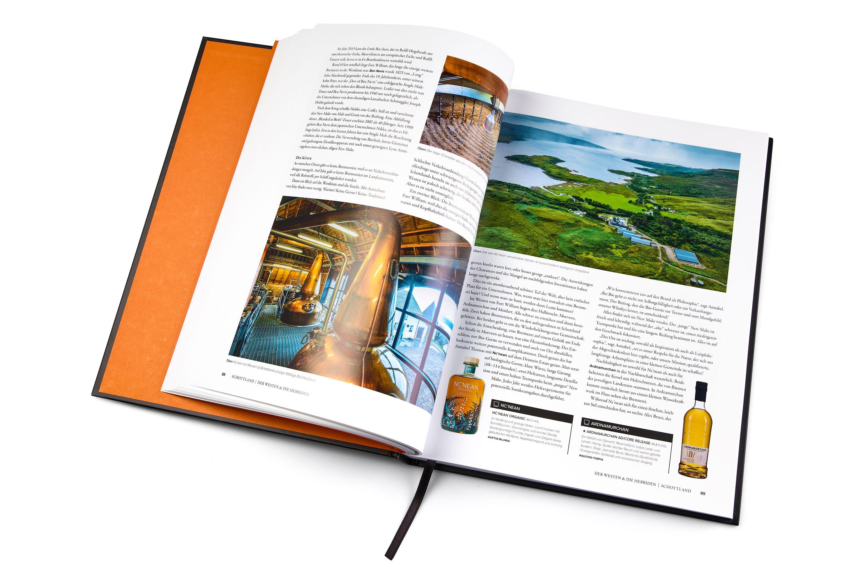 Beispielinhalt (Bild) Der Whisky Atlas