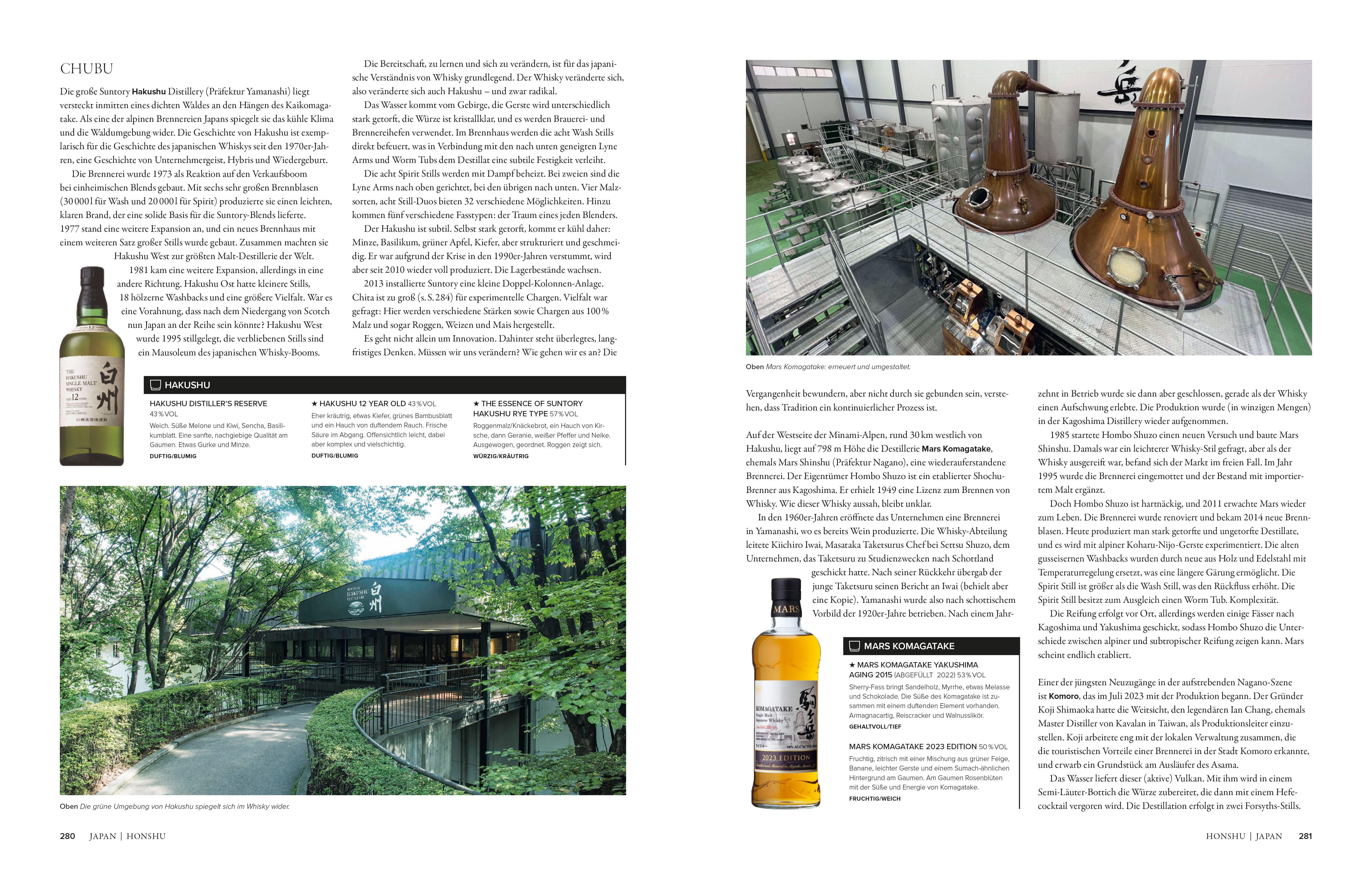 Beispielinhalt (Bild) Der Whisky Atlas