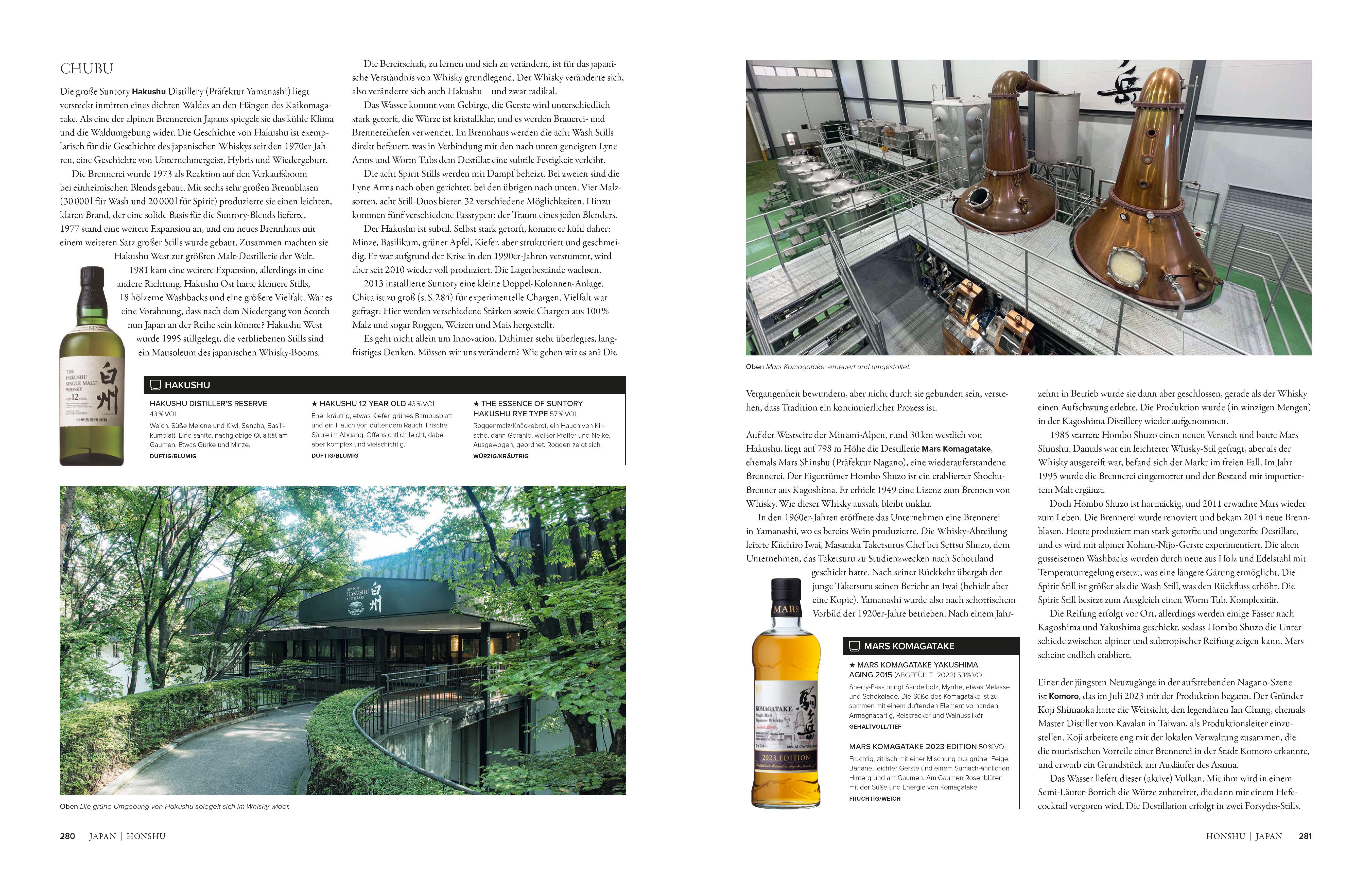 Beispielinhalt (Bild) Der Whisky Atlas