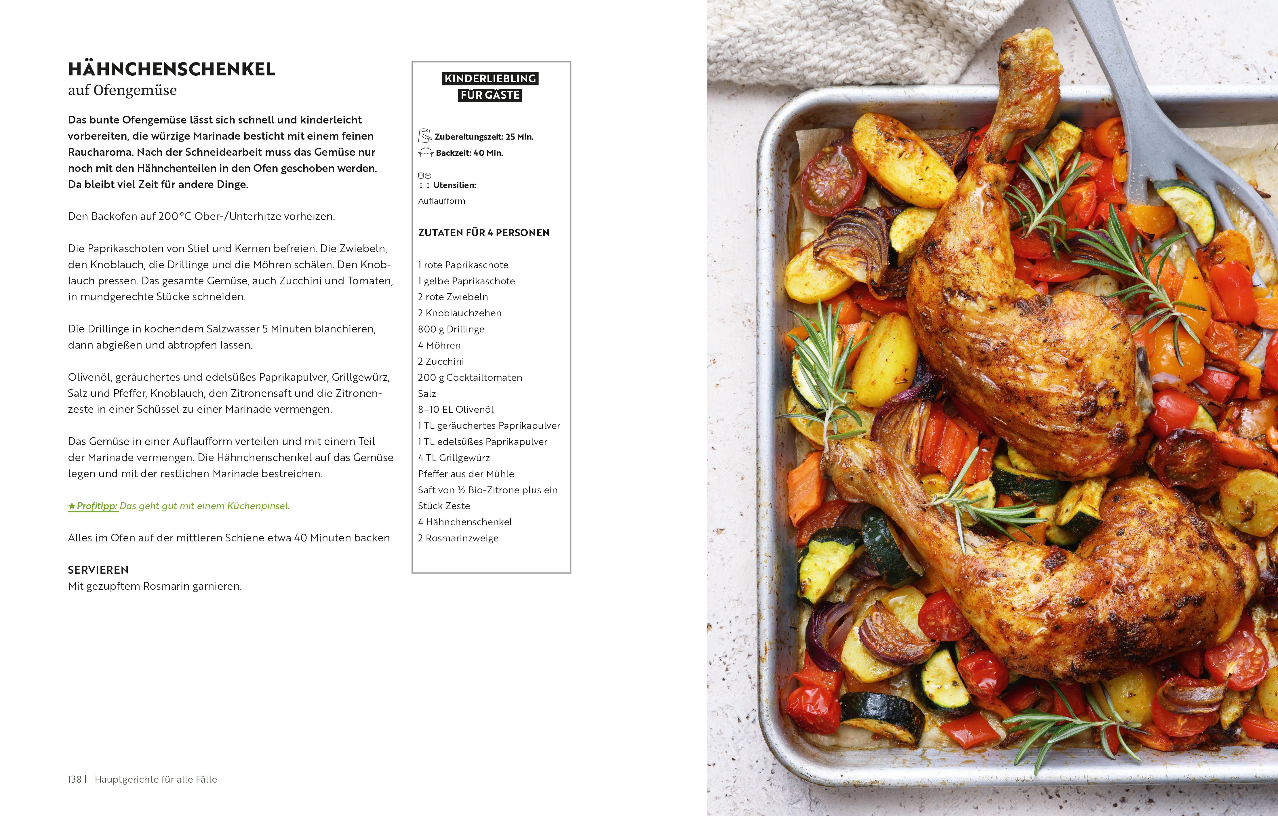 Beispielinhalt (Bild) Viel für wenig - Einfach clever kochen