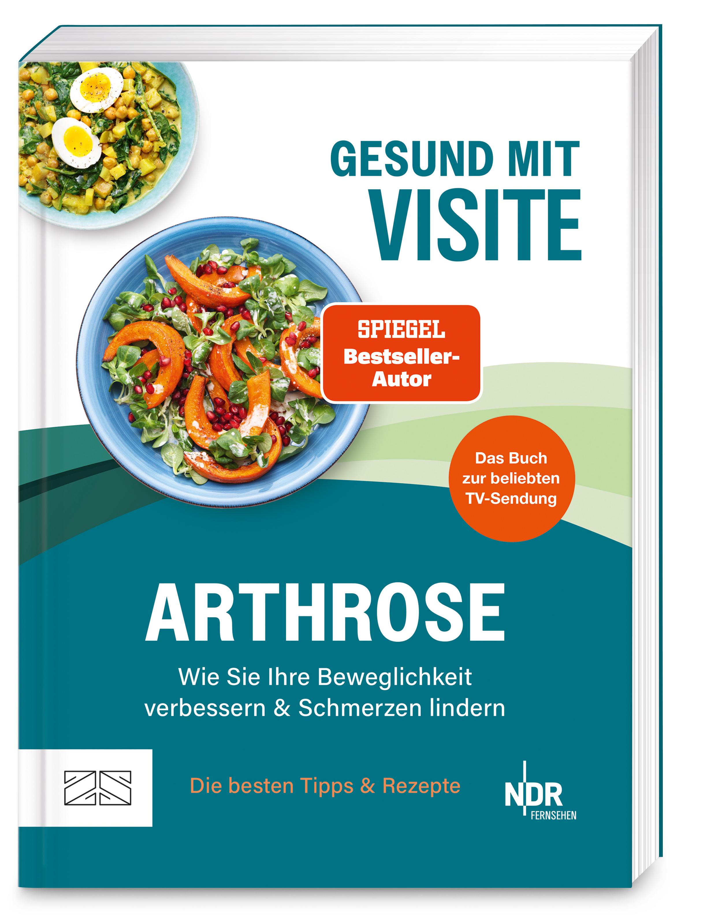 Vorderes Coverbild Gesund mit Visite - Arthrose