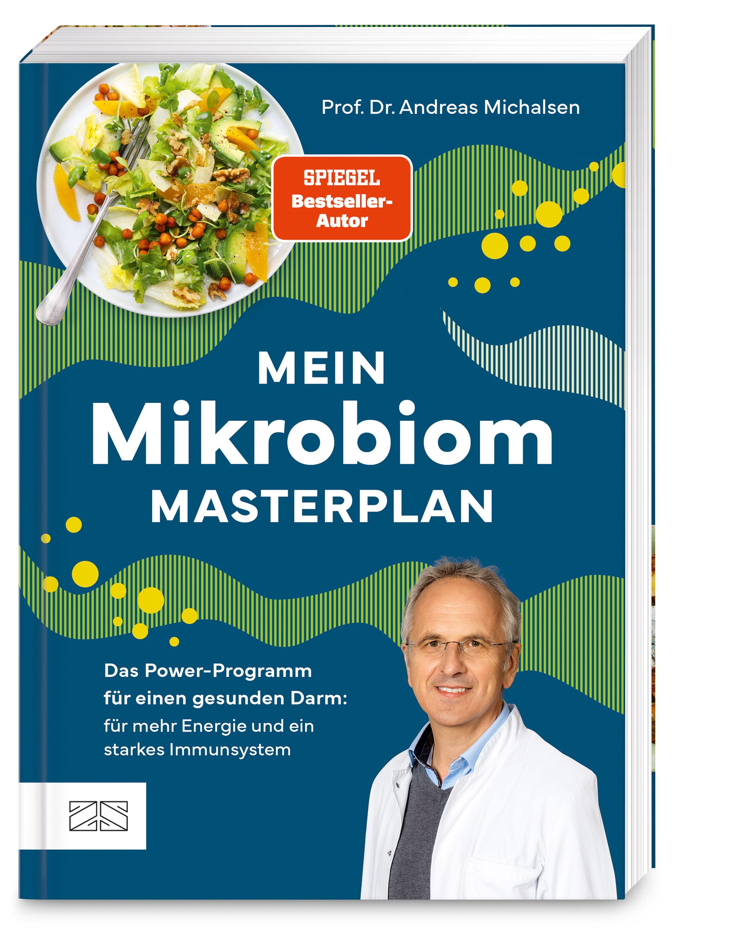 Vorderes Coverbild Mein Mikrobiom-Masterplan