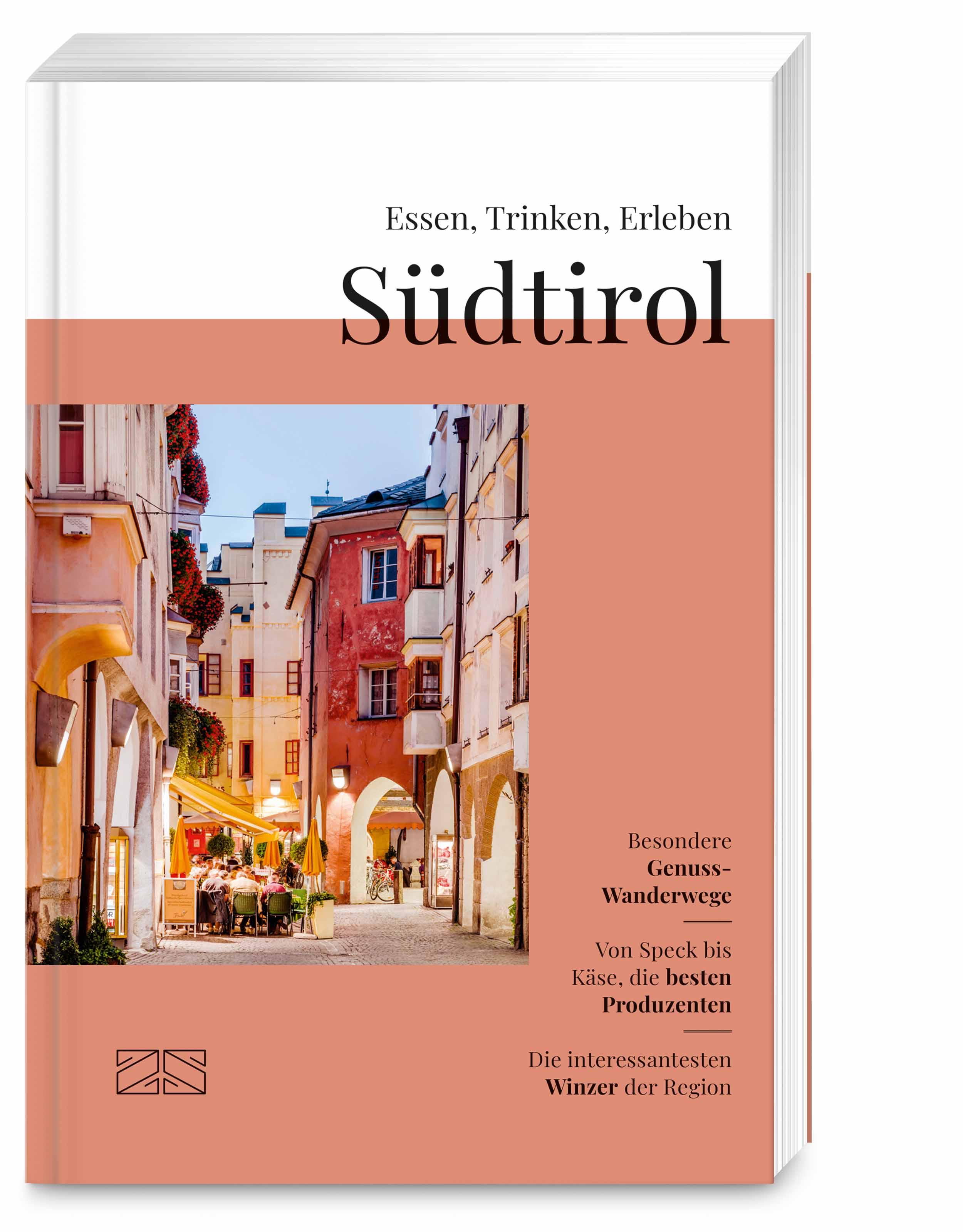 Vorderes Coverbild Essen, Trinken, Erleben - Südtirol
