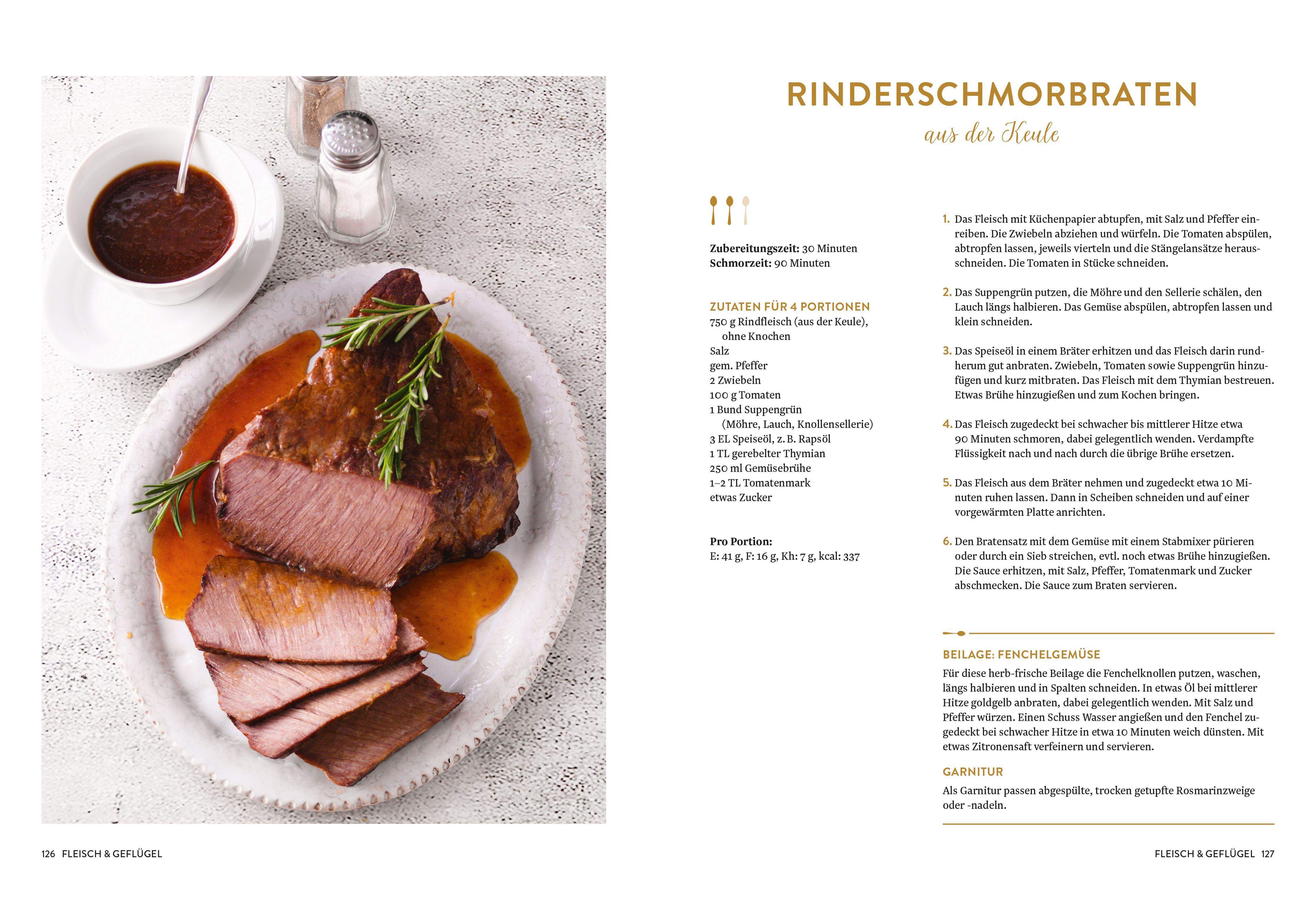 Beispielinhalt (Bild) Der goldene Löffel - Kochen