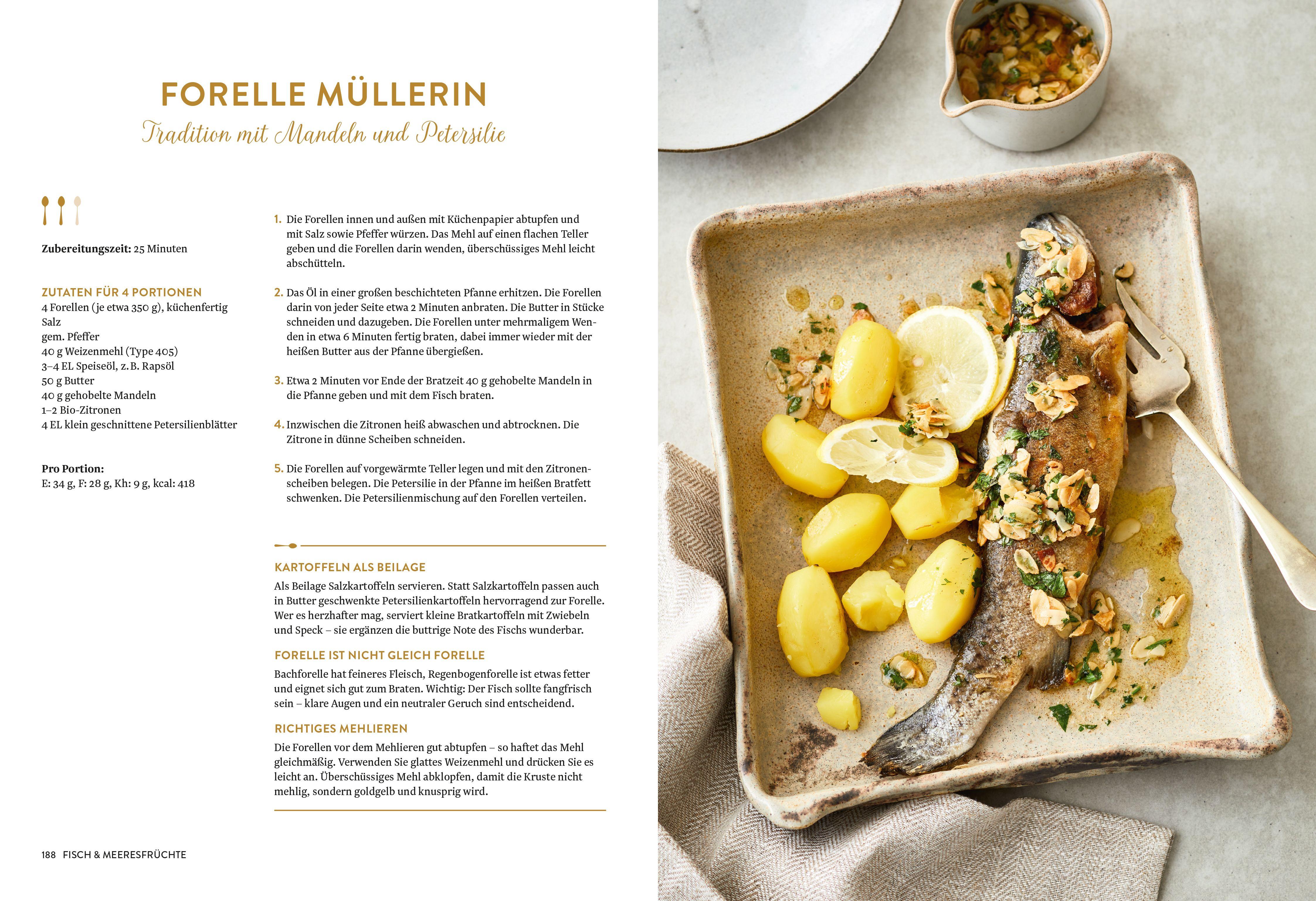 Beispielinhalt (Bild) Der goldene Löffel - Kochen