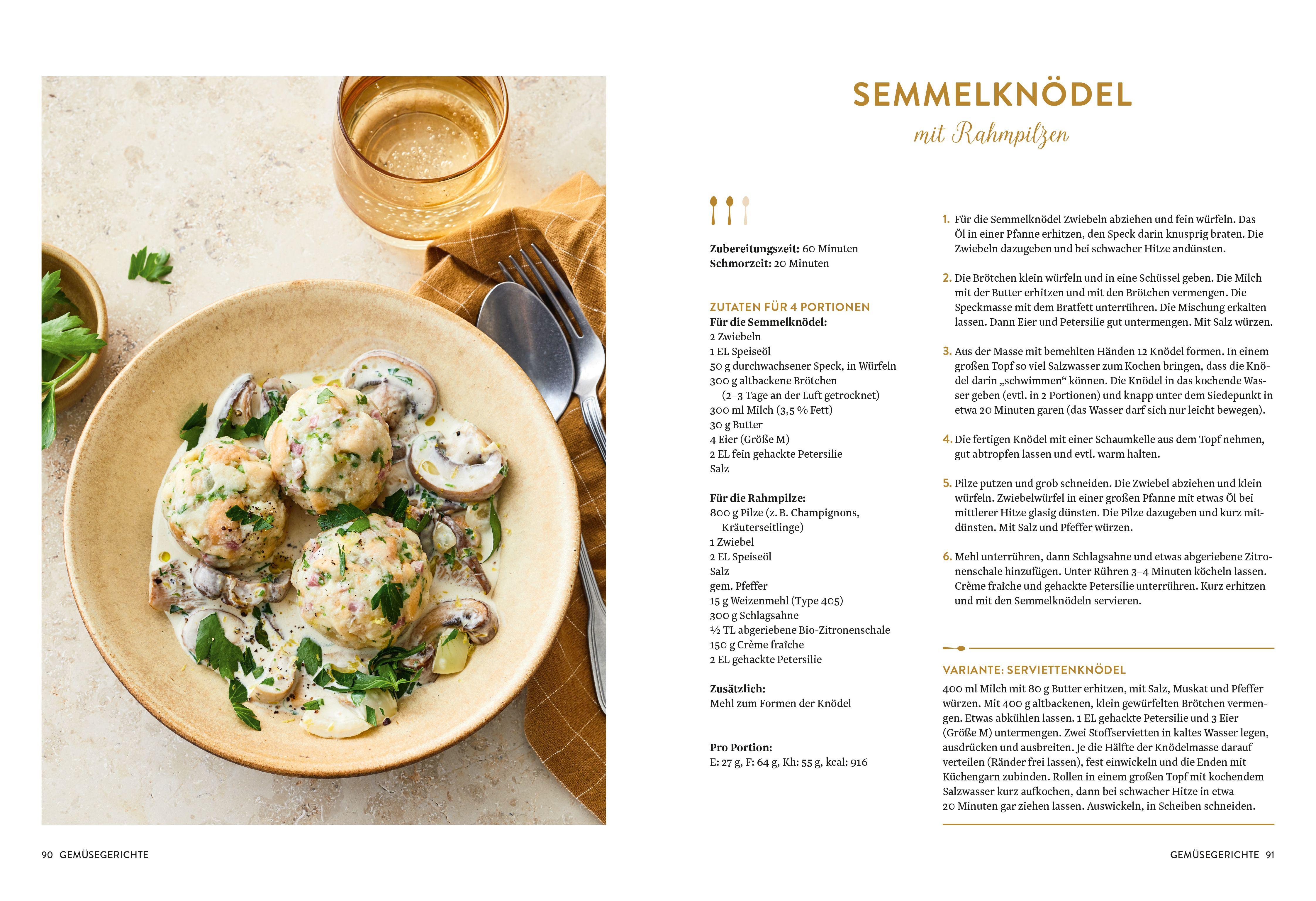 Beispielinhalt (Bild) Der goldene Löffel - Kochen