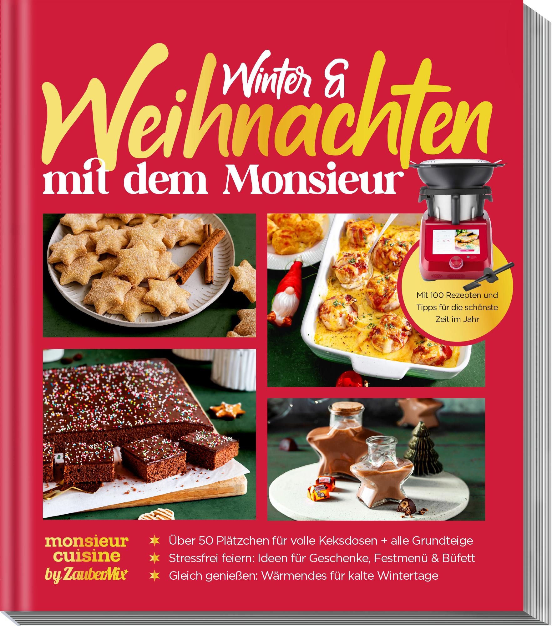 Vorderes Coverbild monsieur cuisine by ZauberMix - Winter & Weihnachten mit dem Monsieur