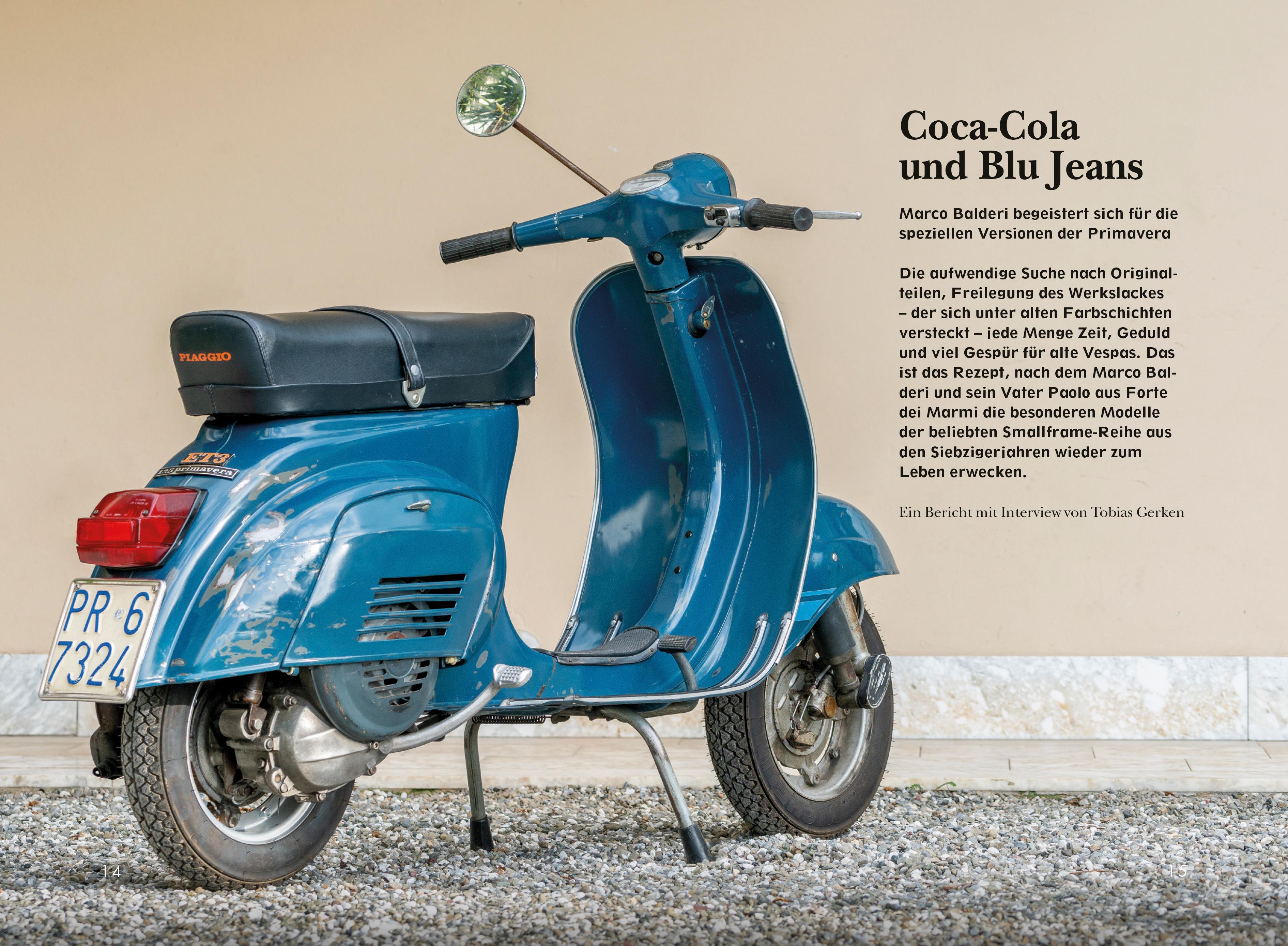 Beispielinhalt (Bild) VESCOO Jahrbuch für Vespa-Fans und Ape-Freunde. Ausgabe 2