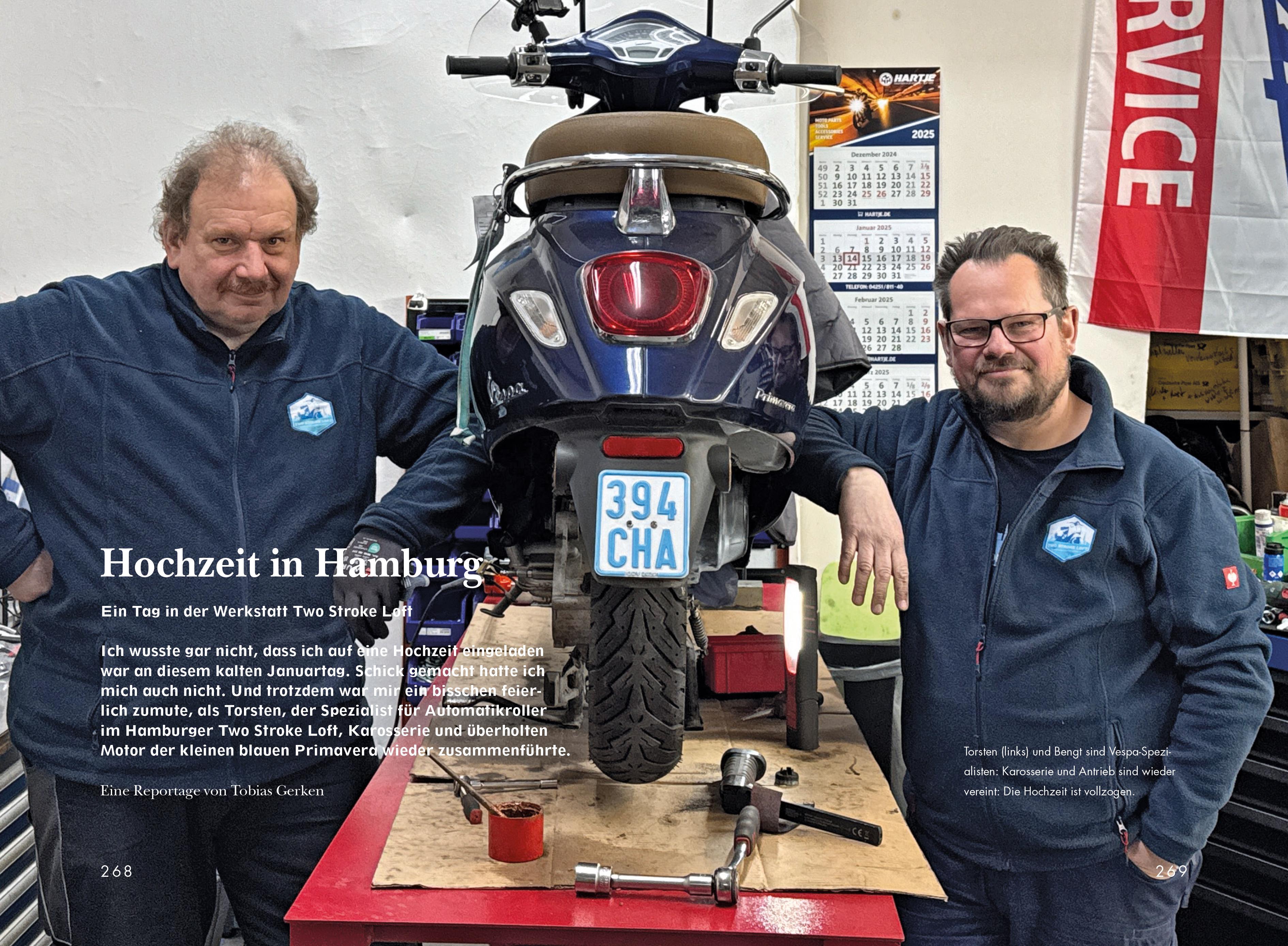 Beispielinhalt (Bild) VESCOO Jahrbuch für Vespa-Fans und Ape-Freunde. Ausgabe 2