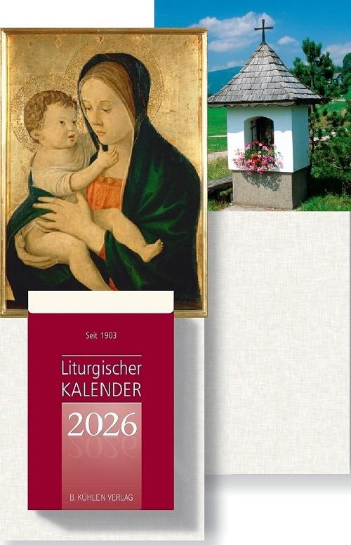 Vorderes Coverbild Liturgischer Kalender 2026 Großdruckausgabe