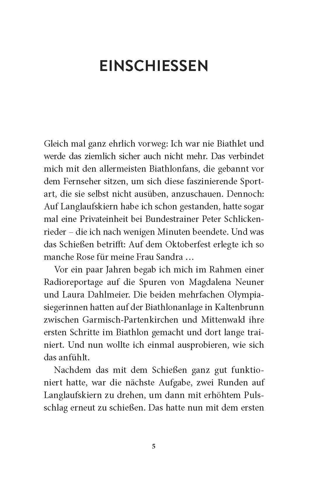 Beispielinhalt (Bild) Bock auf Biathlon