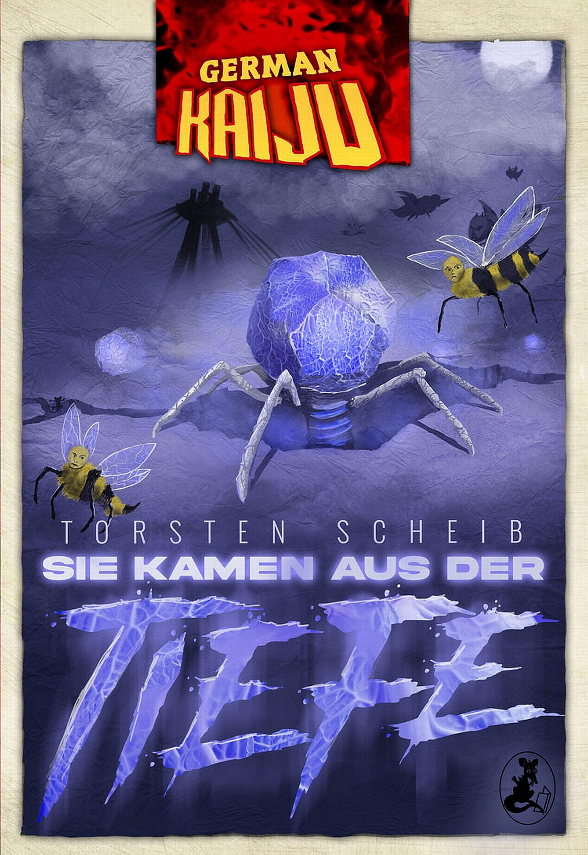 Vorderes Coverbild GERMAN KAIJU - Sie kamen aus der Tiefe