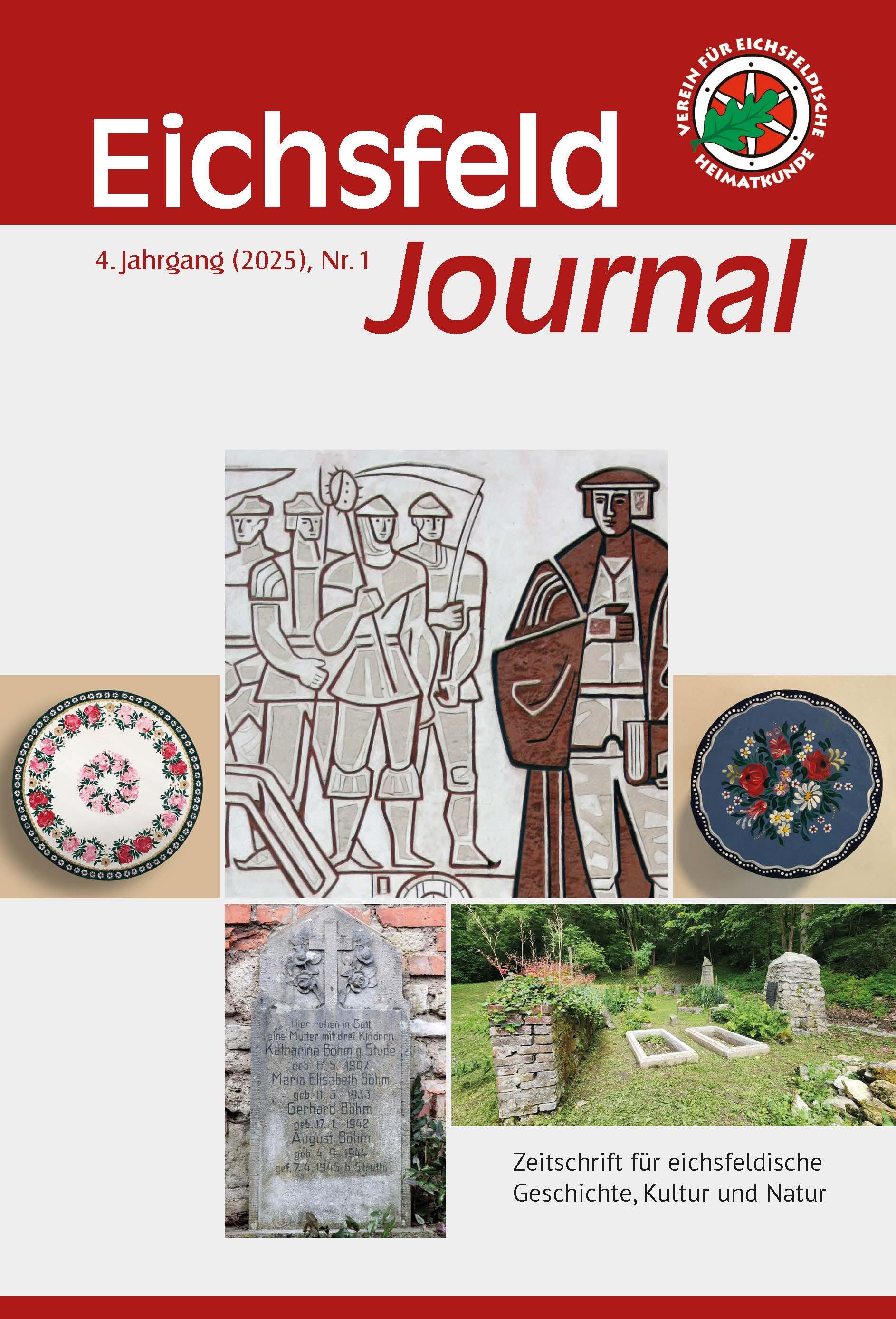 Vorderes Coverbild Eichsfeld-Journal 4. Jg. 2025/Ausg. 1