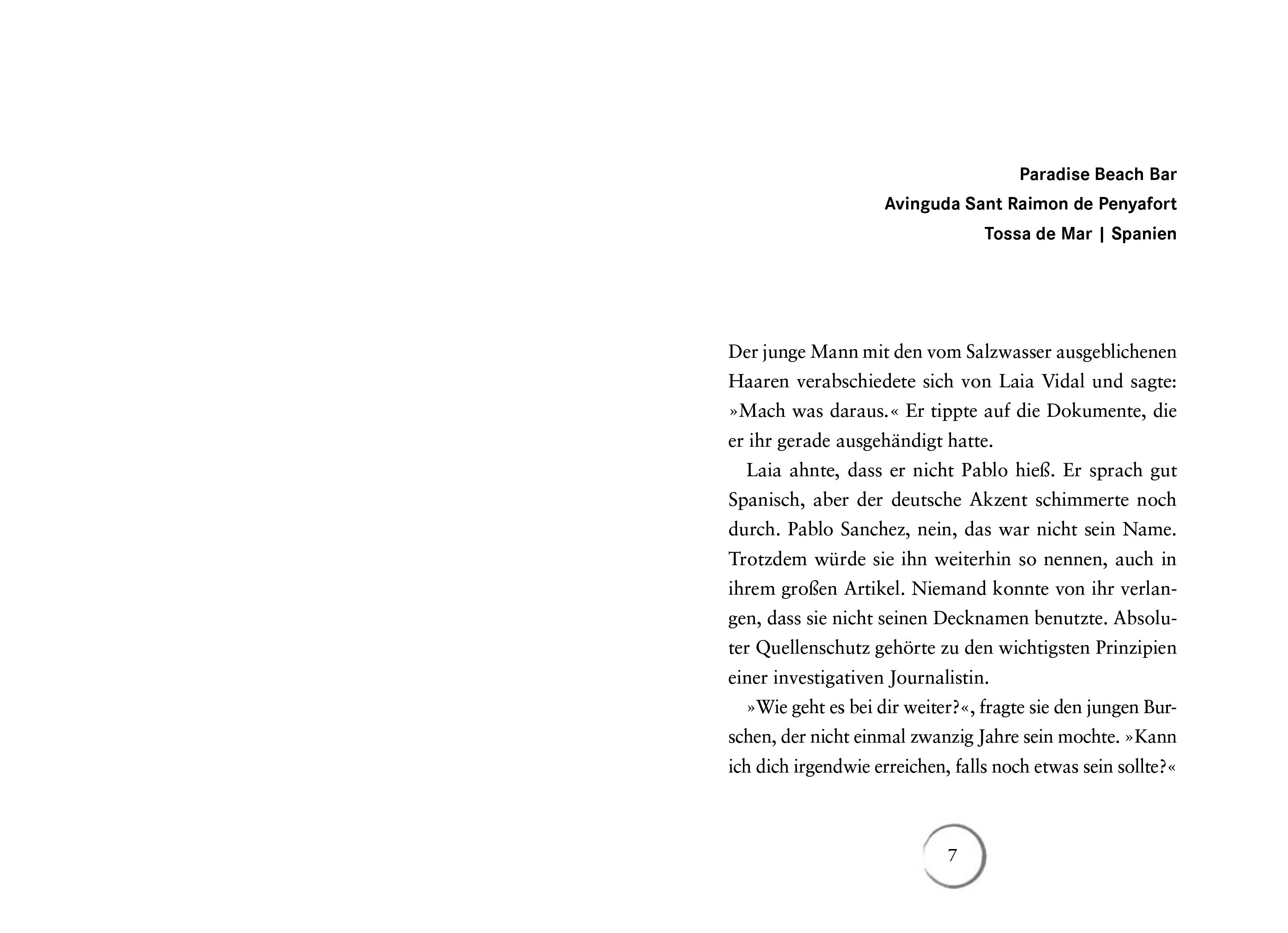 Beispielinhalt (Bild) Water Game - Ein Netz aus Lügen