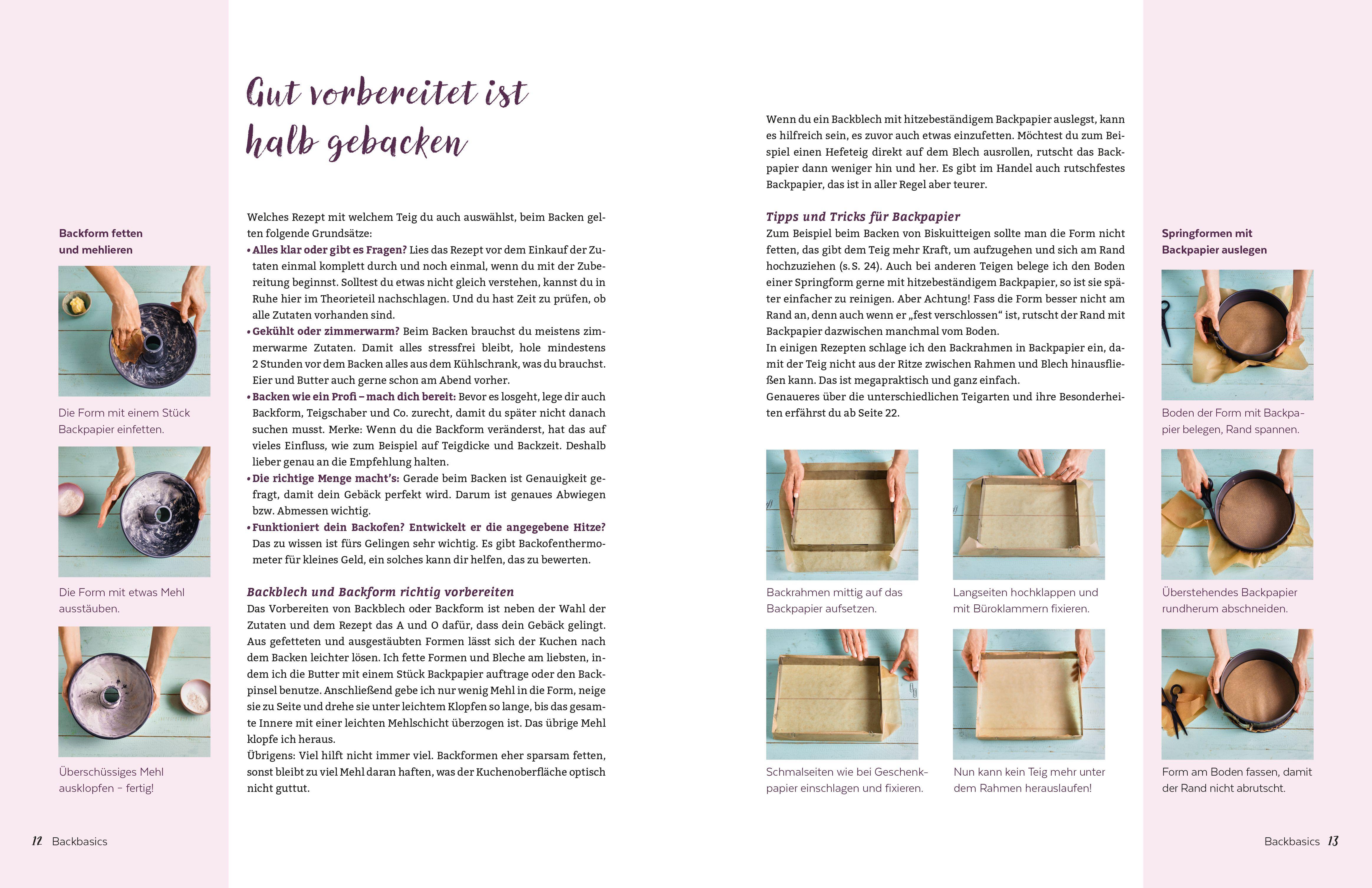 Beispielinhalt (Bild) Emmi backt einfach (Emmi kocht einfach - das 1. Backbuch)