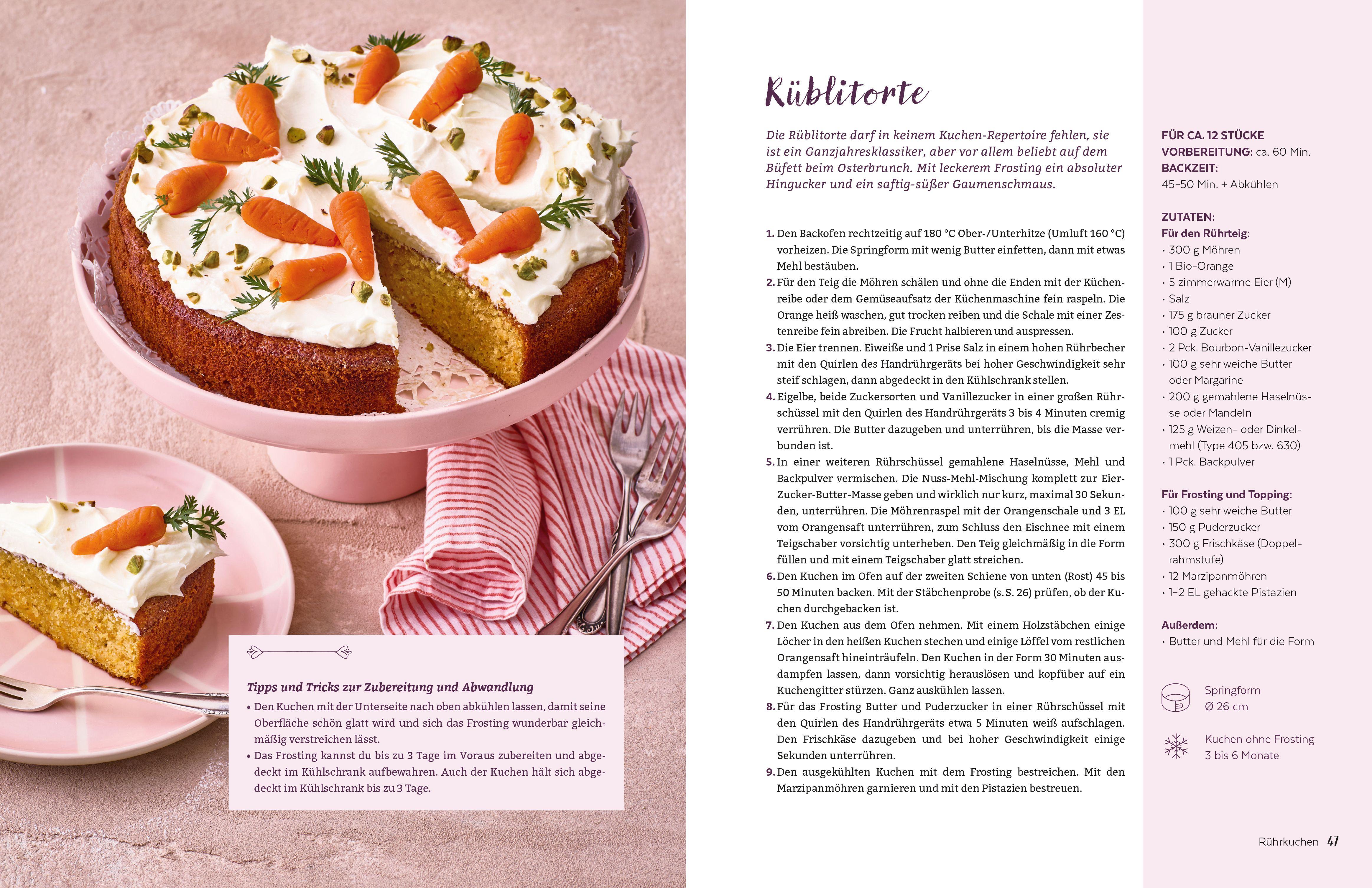 Beispielinhalt (Bild) Emmi backt einfach (Emmi kocht einfach - das 1. Backbuch)