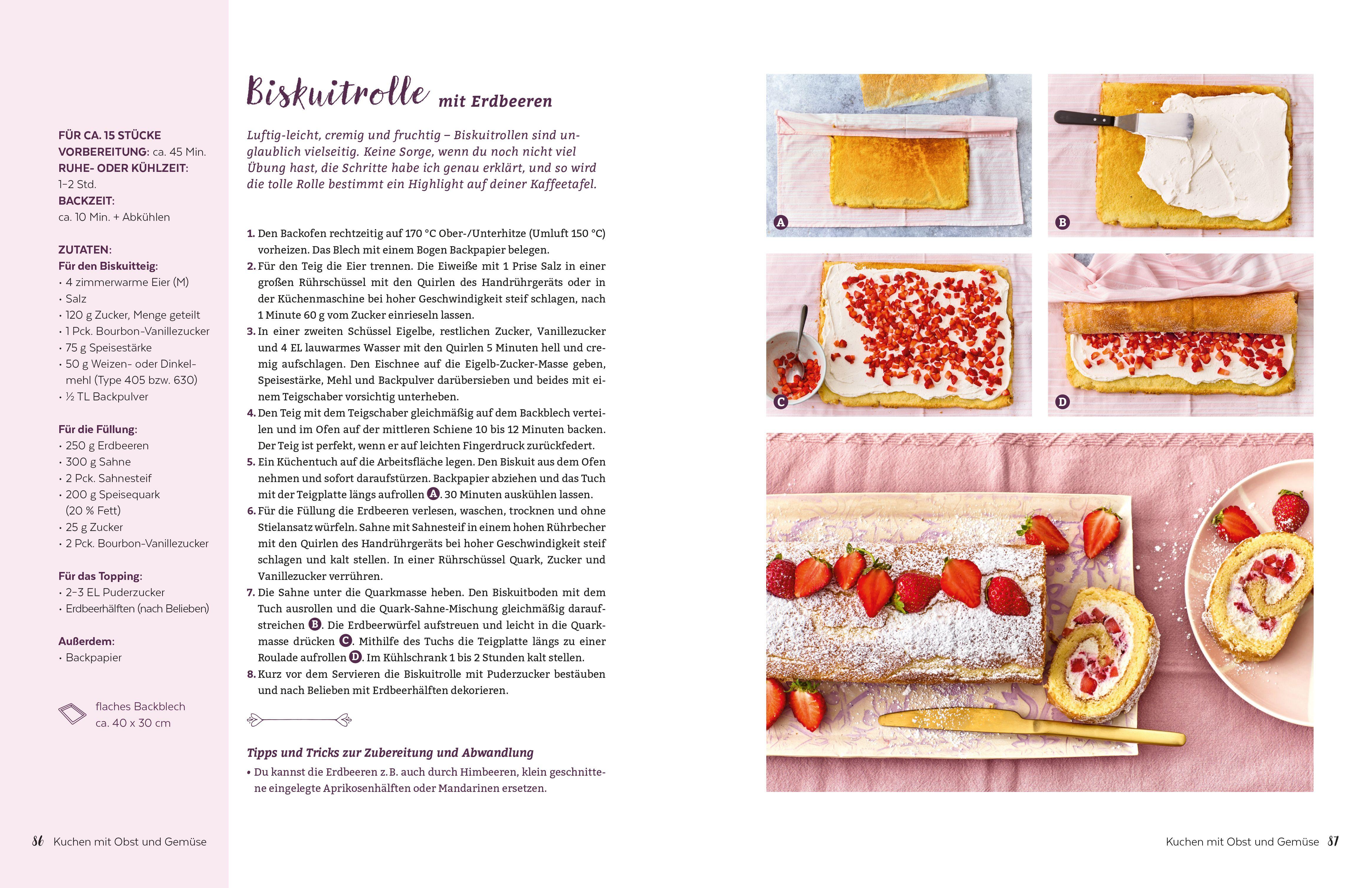 Beispielinhalt (Bild) Emmi backt einfach (Emmi kocht einfach - das 1. Backbuch)