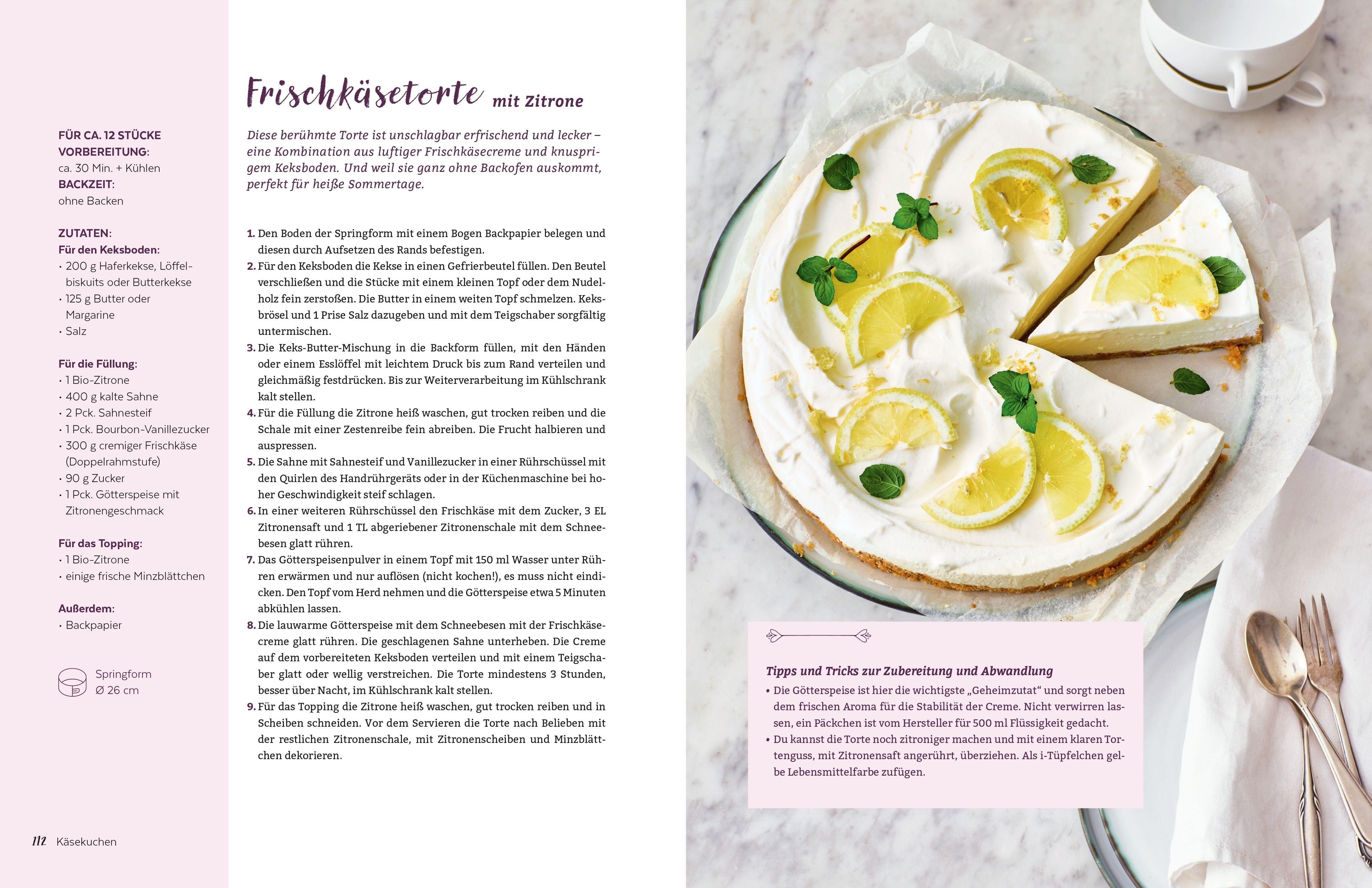 Beispielinhalt (Bild) Emmi backt einfach (Emmi kocht einfach - das 1. Backbuch)
