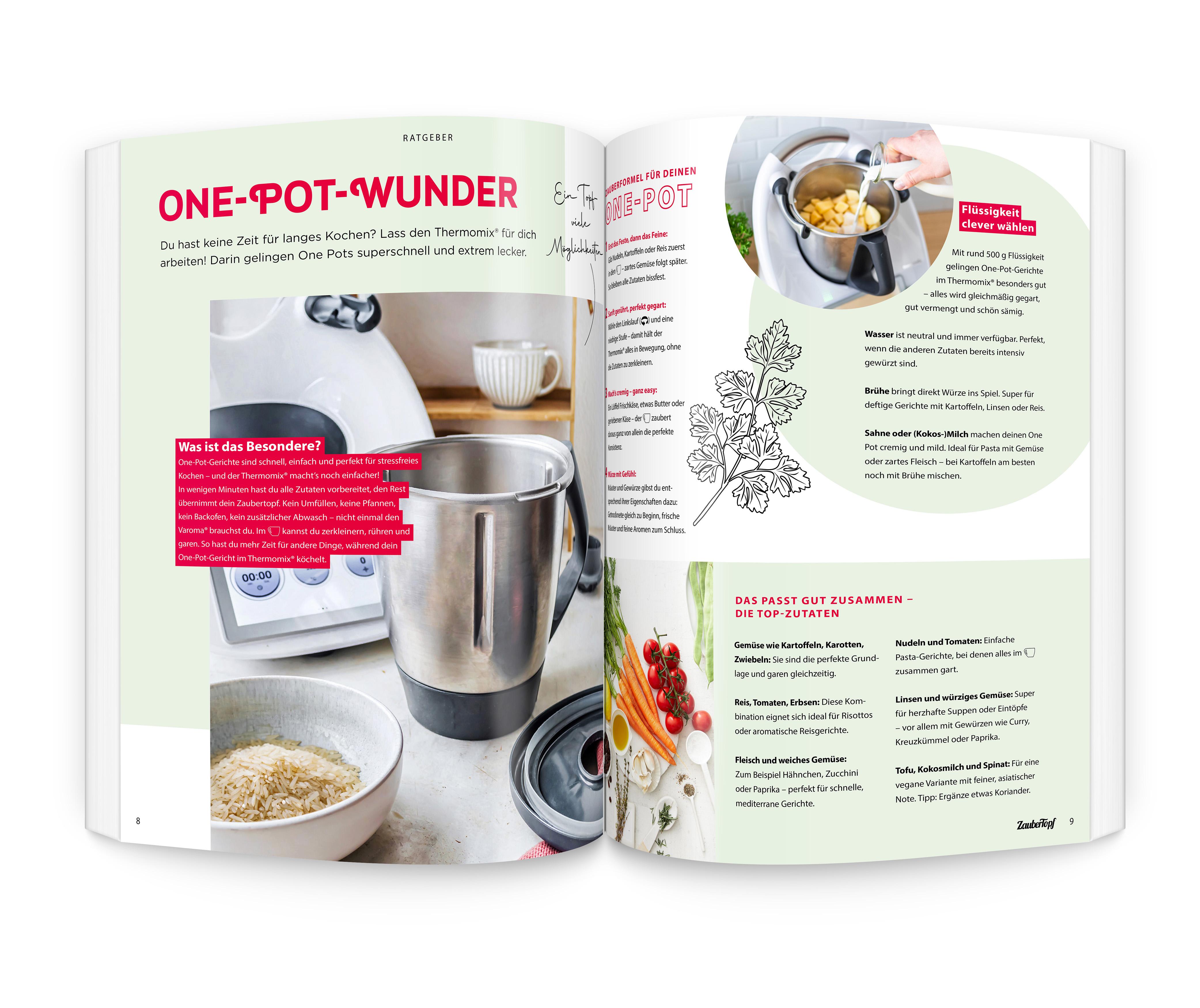 Beispielinhalt (Bild) ZauberTopf Einfach lecker! ONE POT EXPRESS