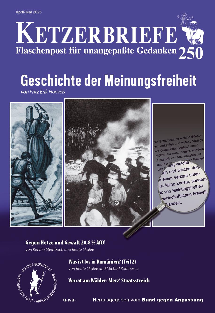 Vorderes Coverbild Geschichte der Meinungsfreiheit