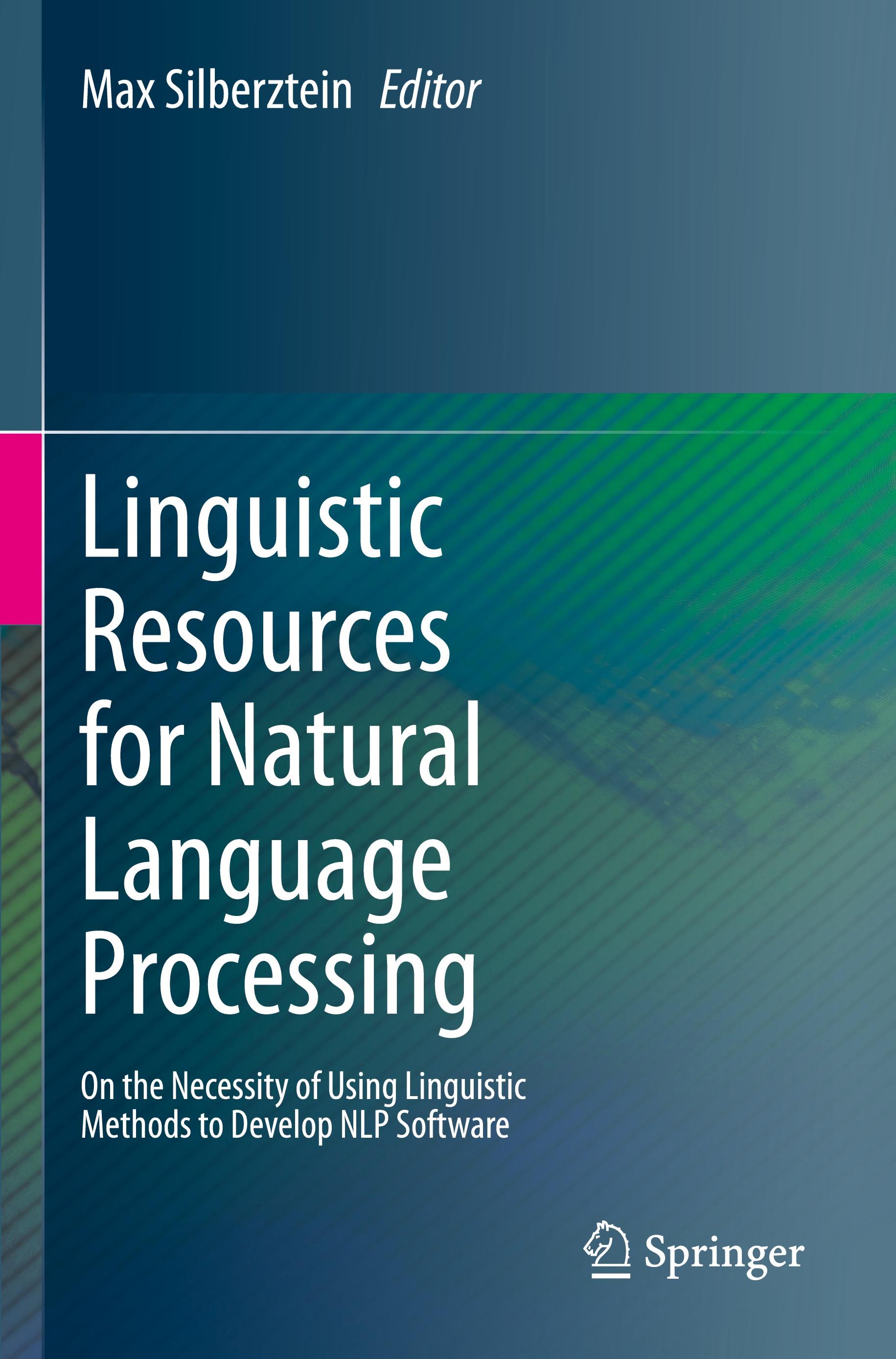 Vorderes Coverbild Linguistic Resources for Natural Language Processing