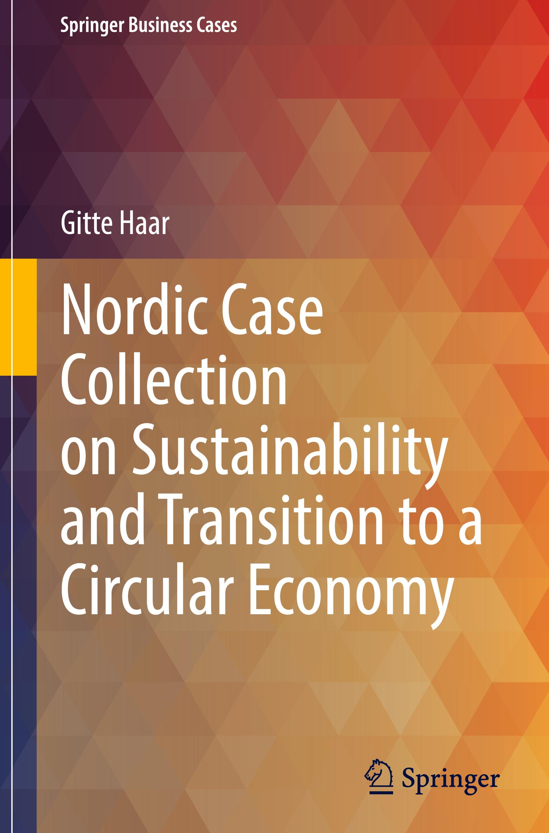 Vorderes Coverbild Nordic Case Collection on Sustainability and Transition to a Circular Economy
