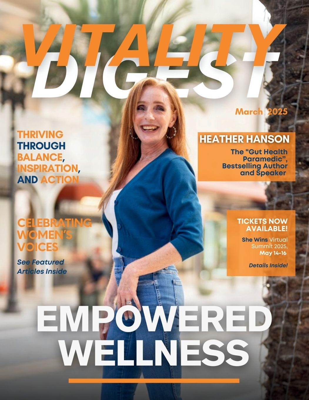 Vorderes Coverbild Vitality Digest Magazine