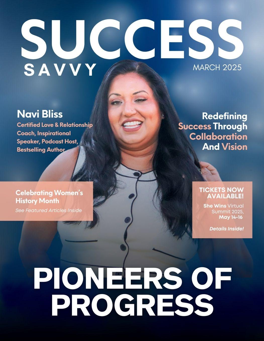 Vorderes Coverbild Success Savvy Magazine