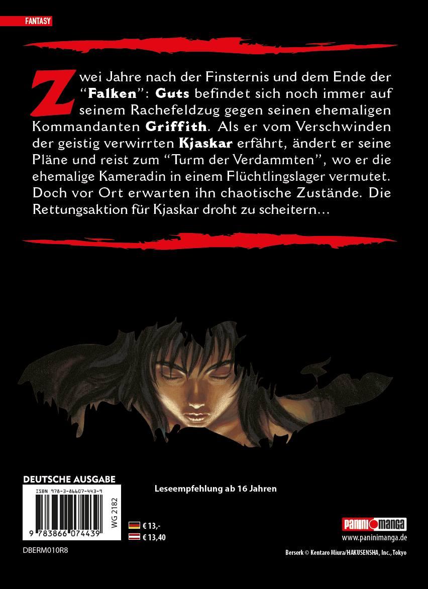 Rückseitencover Berserk Max 10