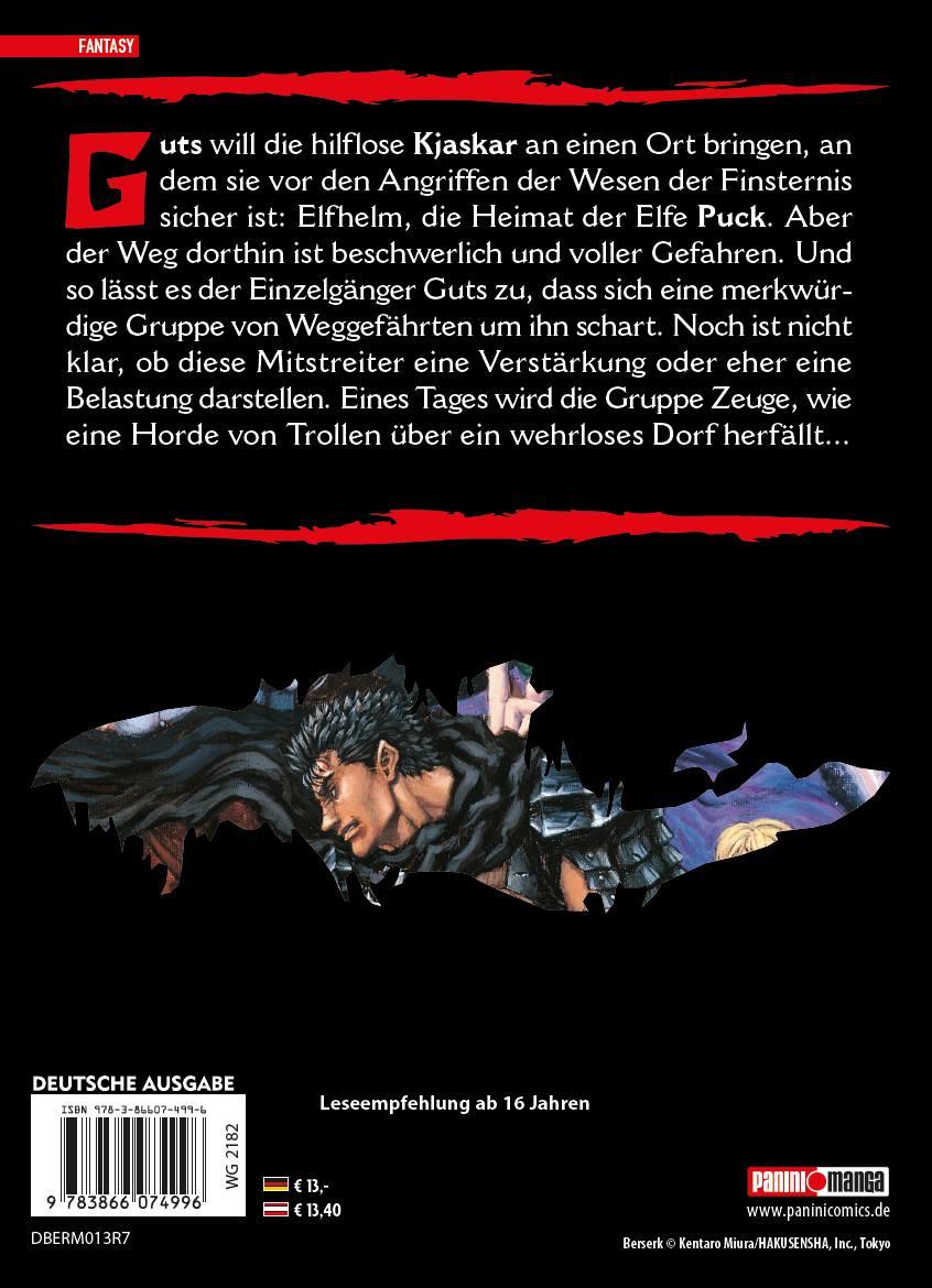 Rückseitencover Berserk Max 13