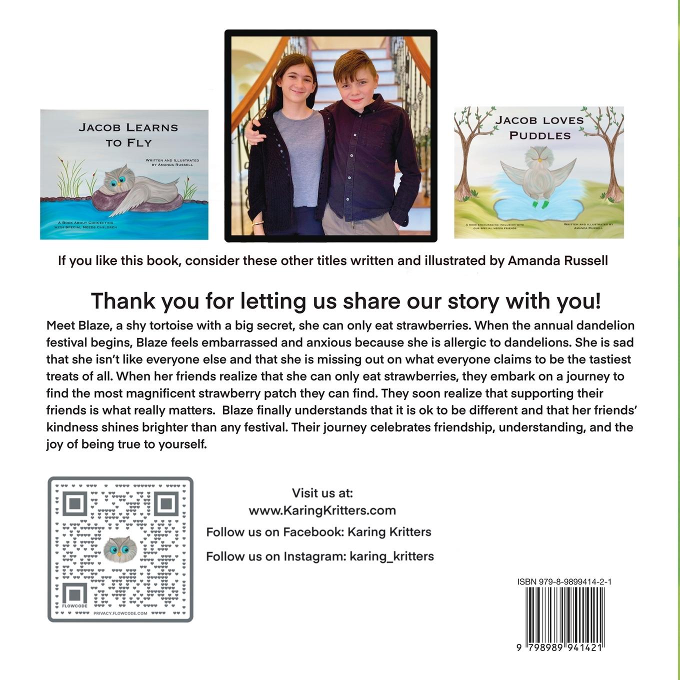 Rückseitencover Blaze Needs Berries