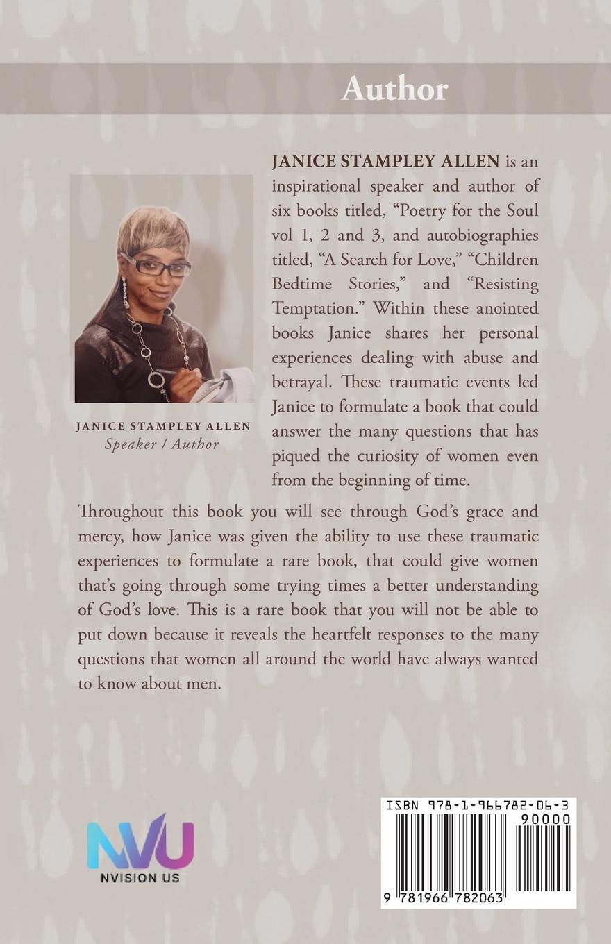 Rückseitencover What Women Want To Know About Men And Their Heartfelt Response