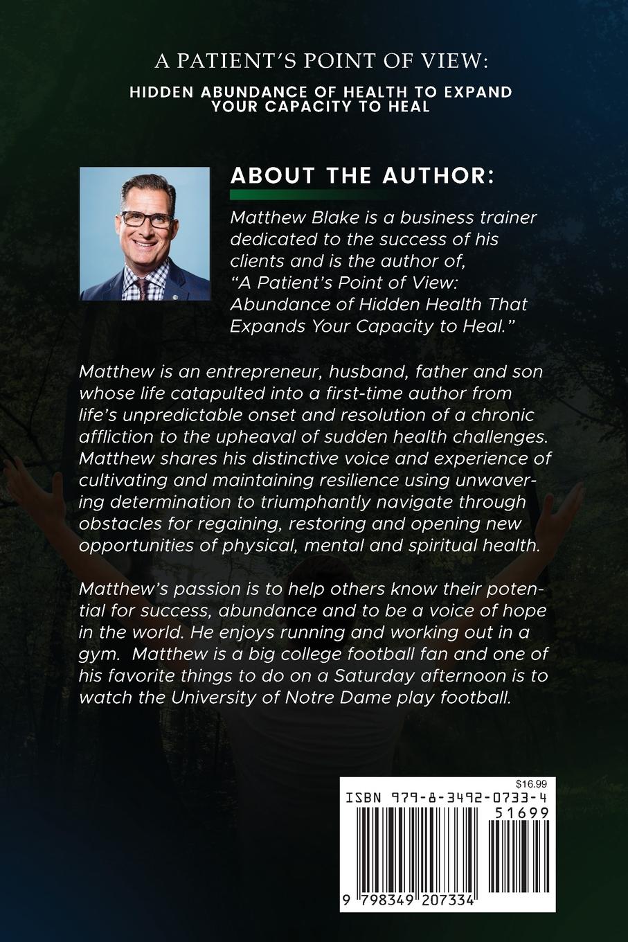 Rückseitencover A Patient's Point of  View