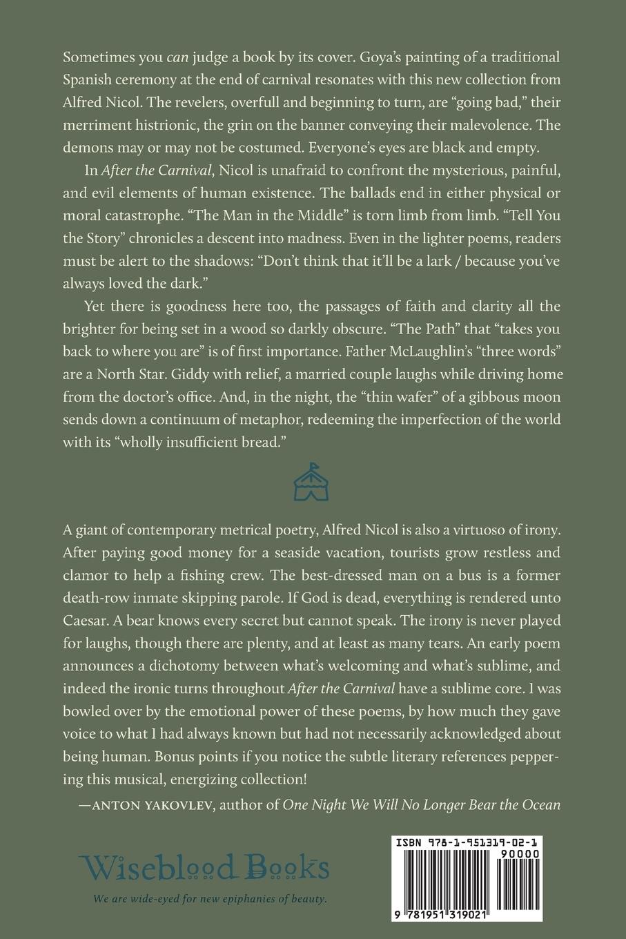 Rückseitencover After the Carnival