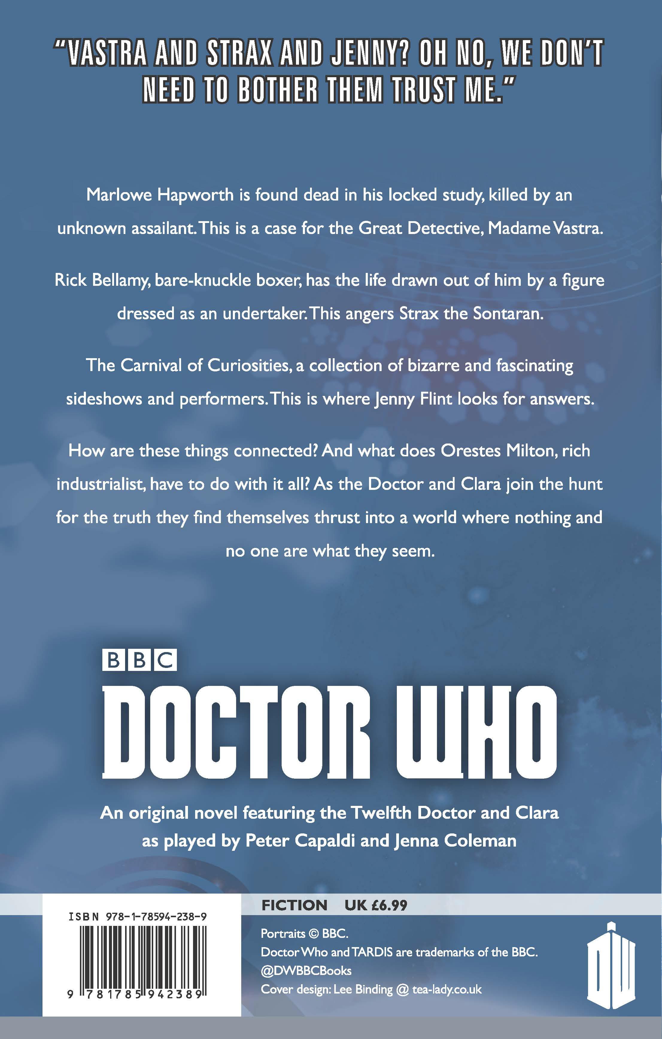 Rückseitencover Doctor Who