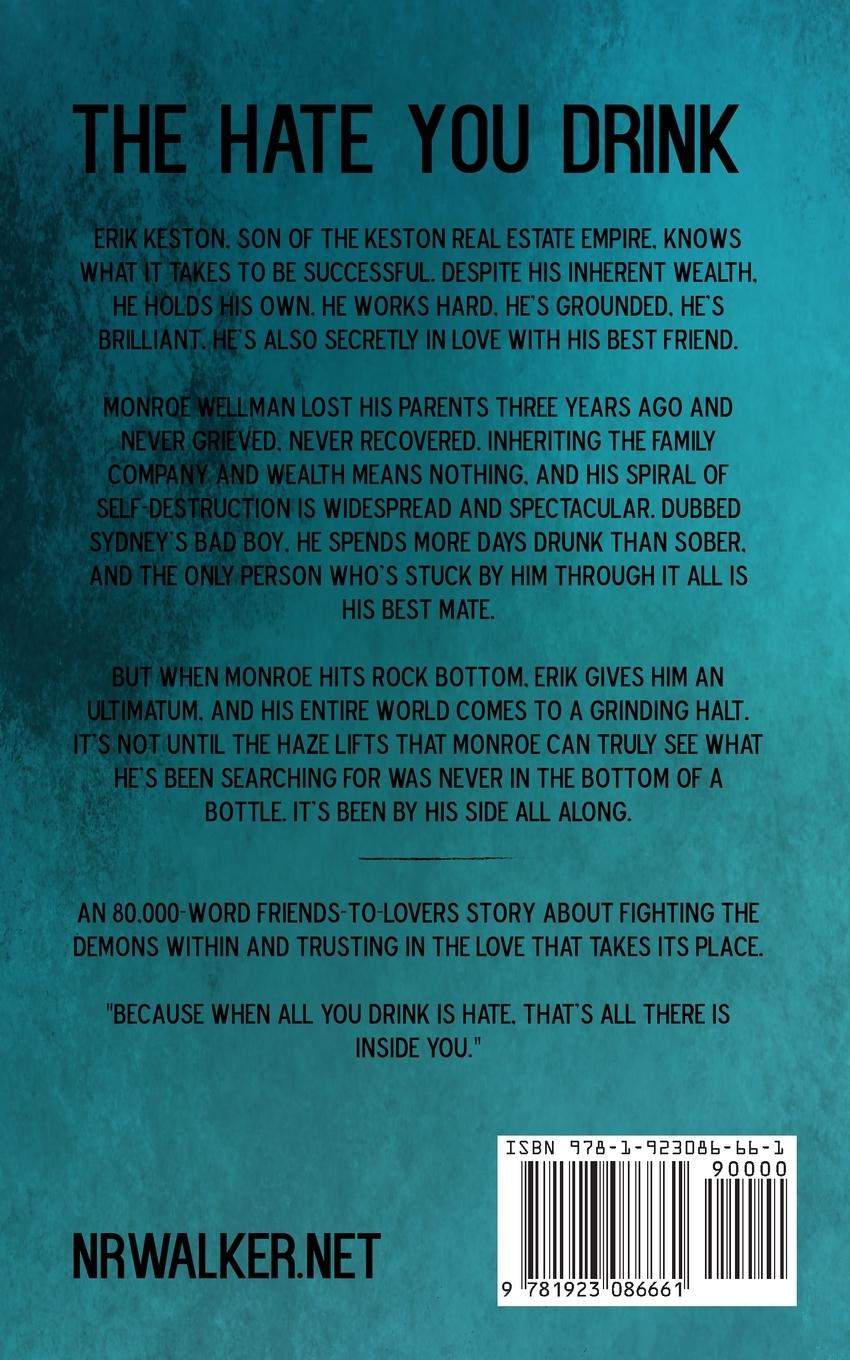 Rückseitencover The Hate You Drink - Discreet Cover