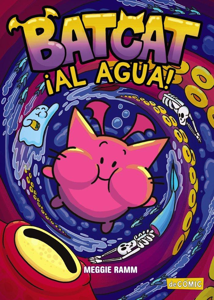Vorderes Coverbild Batcat. ¡Al agua!