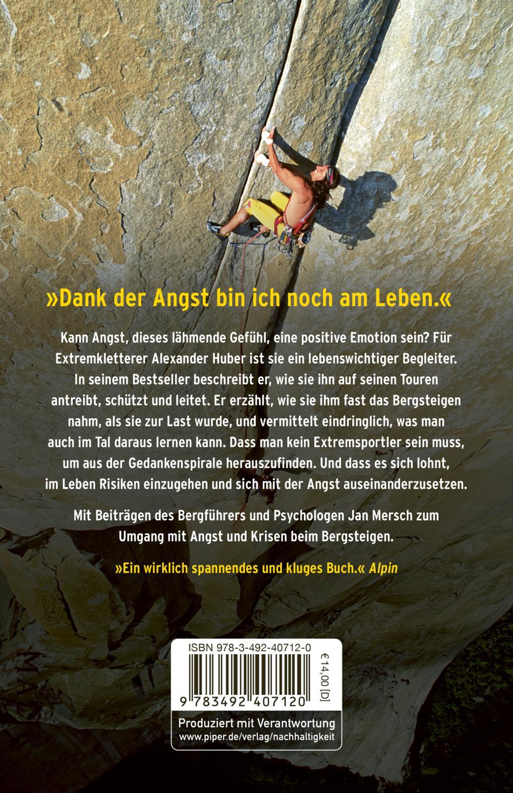 Rückseitencover Die Angst, dein bester Freund