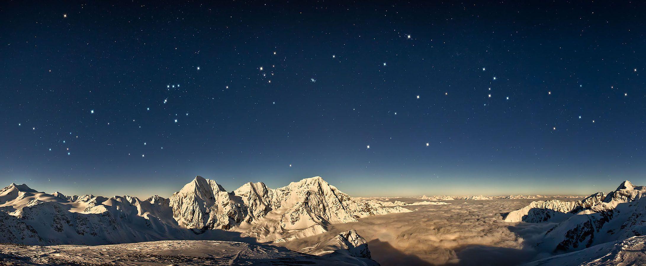 Beispielinhalt (Bild) Sterne über Tirol