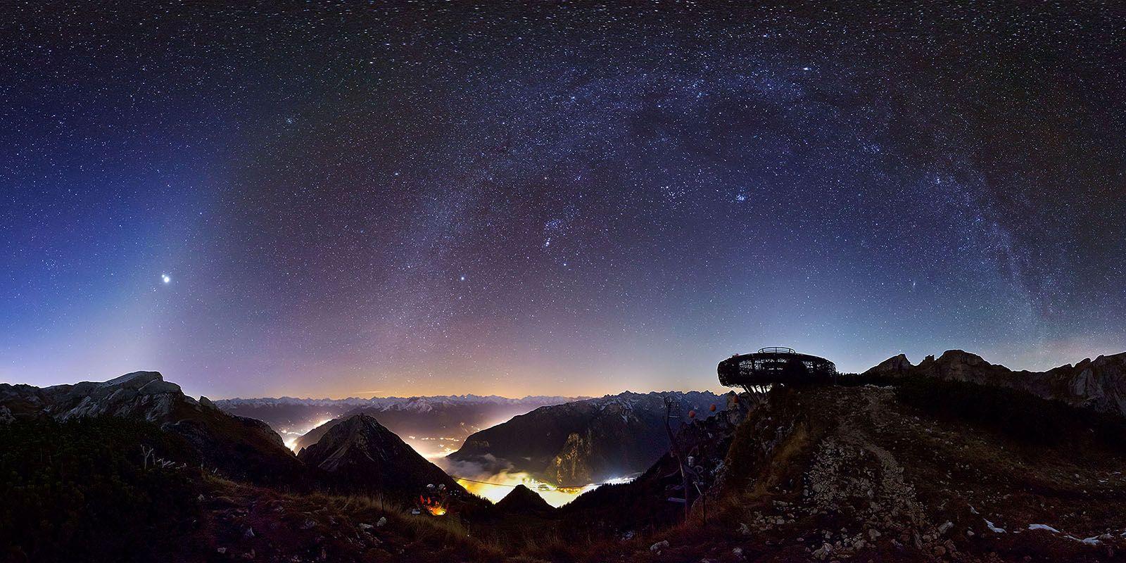 Beispielinhalt (Bild) Sterne über Tirol