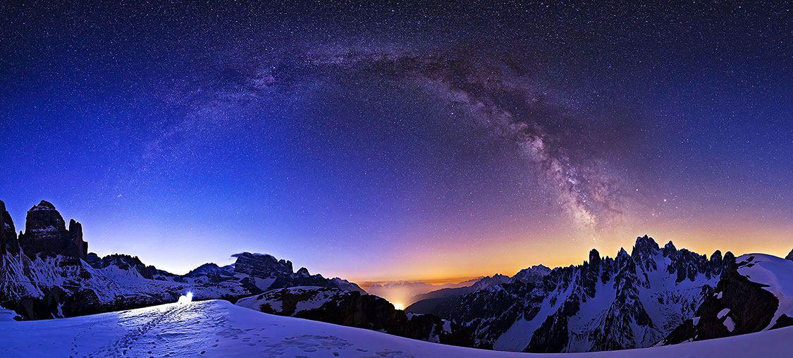 Beispielinhalt (Bild) Sterne über Tirol