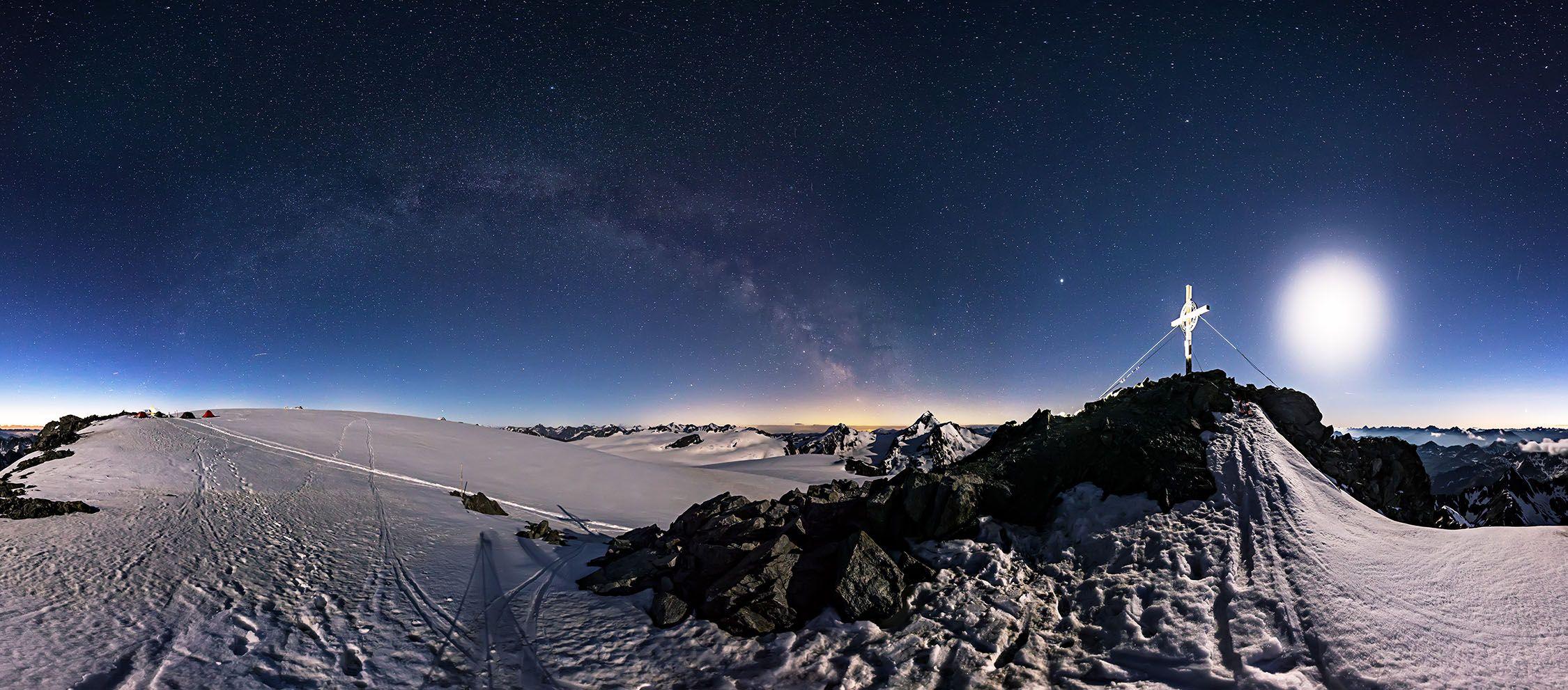 Beispielinhalt (Bild) Sterne über Tirol
