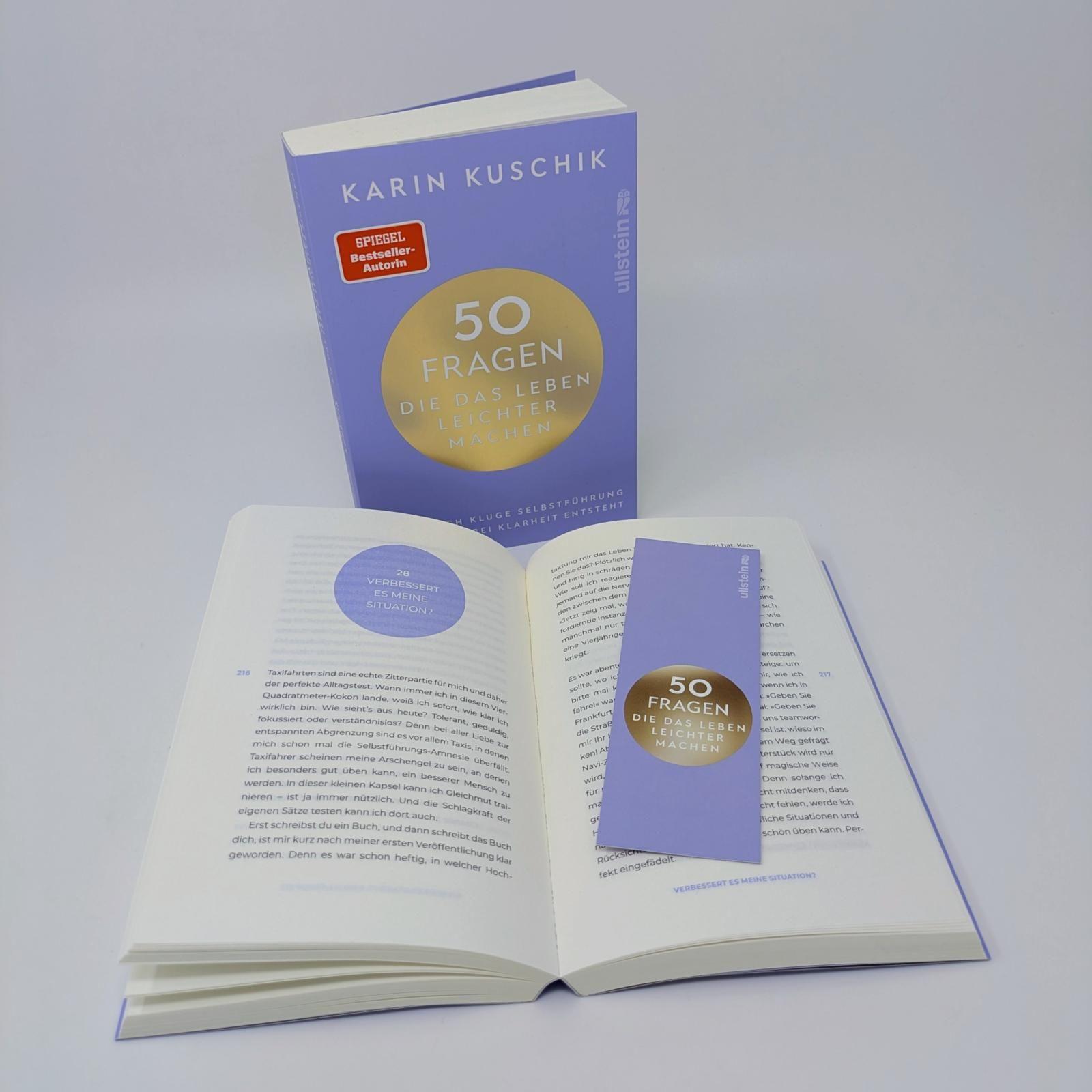 Beispielinhalt (Bild) 50 Fragen, die das Leben leichter machen