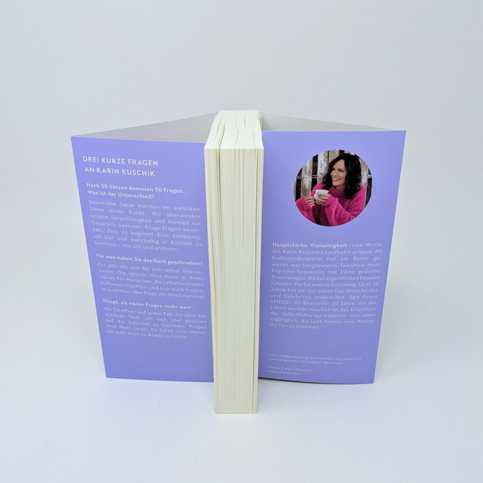 Beispielinhalt (Bild) 50 Fragen, die das Leben leichter machen