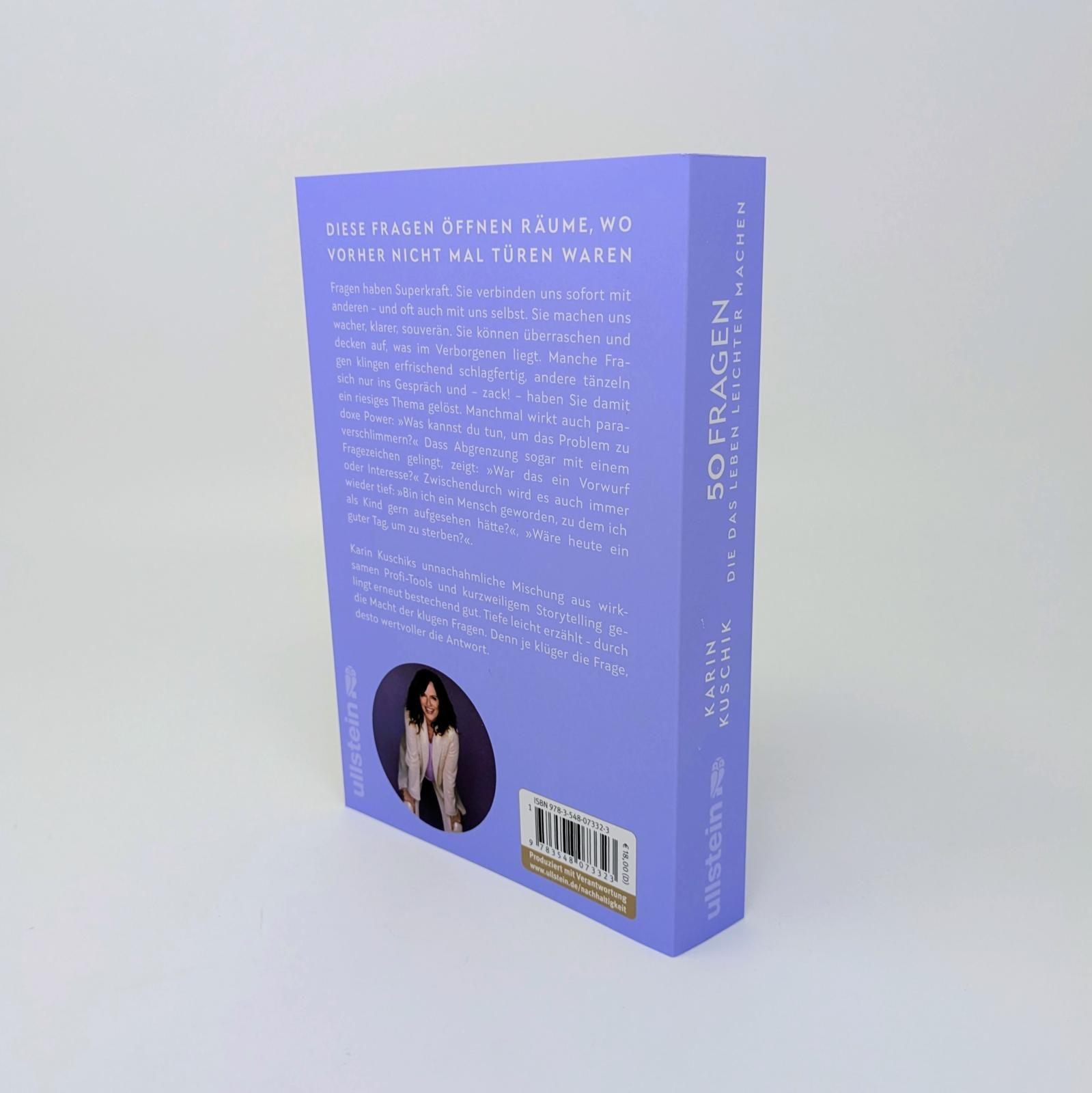 Beispielinhalt (Bild) 50 Fragen, die das Leben leichter machen